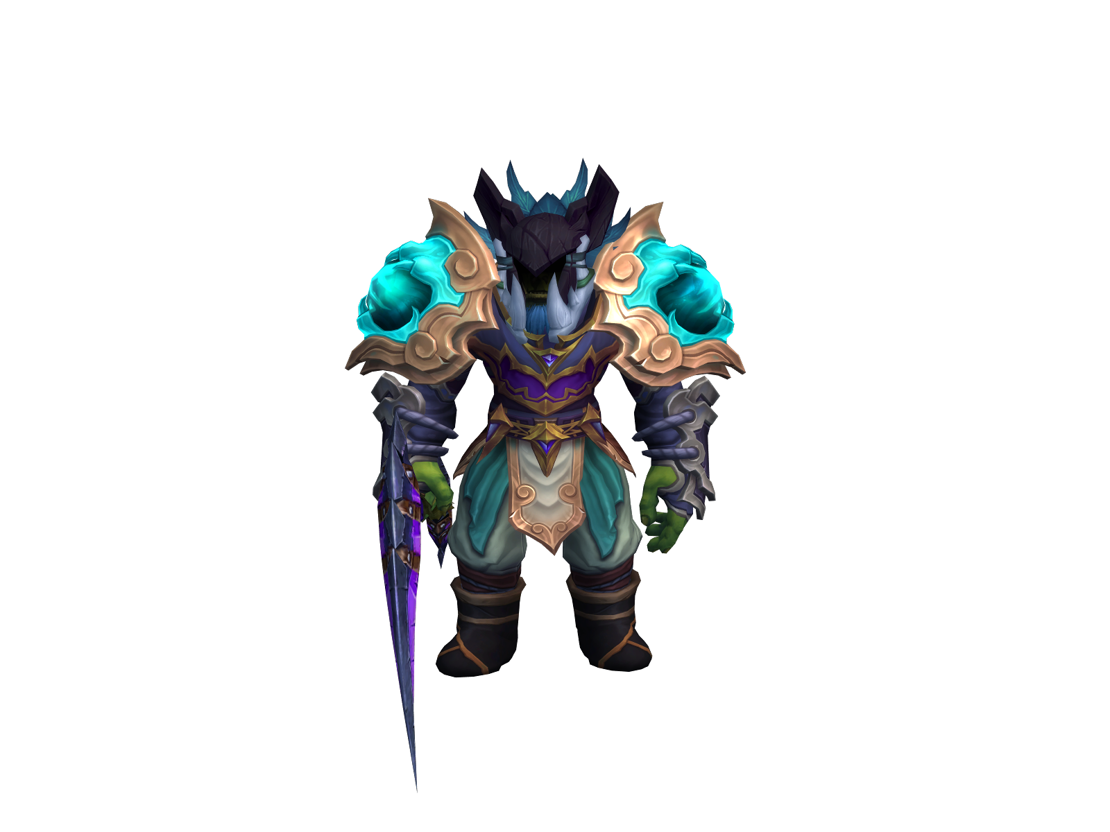 Attck 3D character render