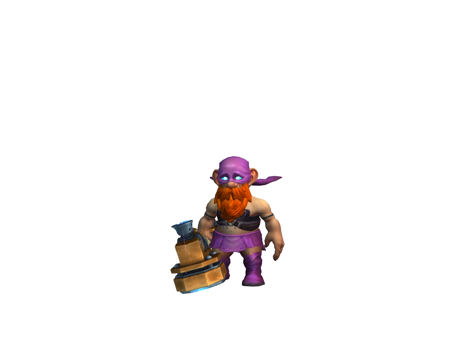 Harryparker 3D character render