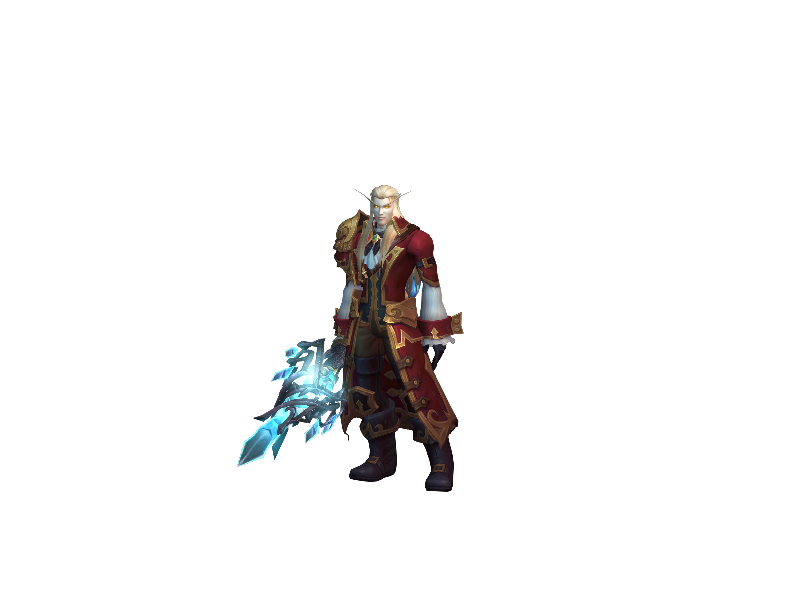 Draneriel 3D character render
