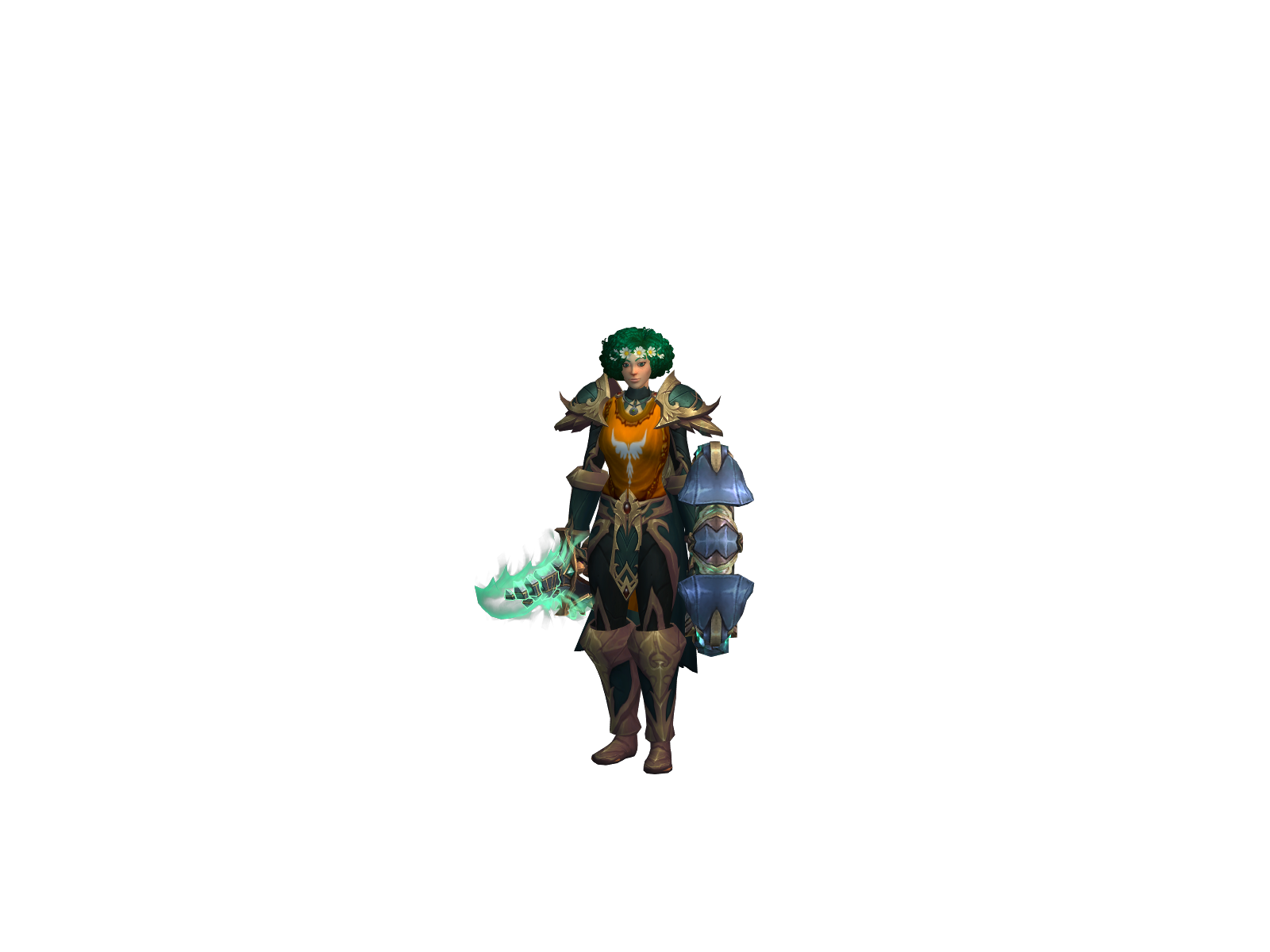 Snios 3D character render