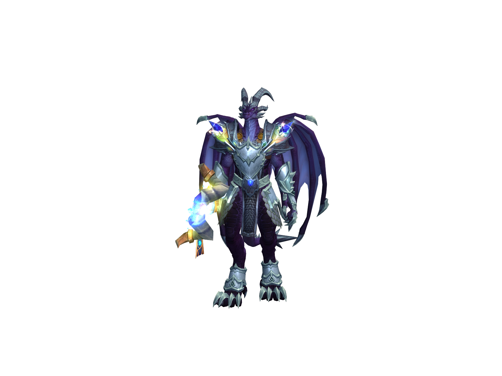 Albuscayman 3D character render