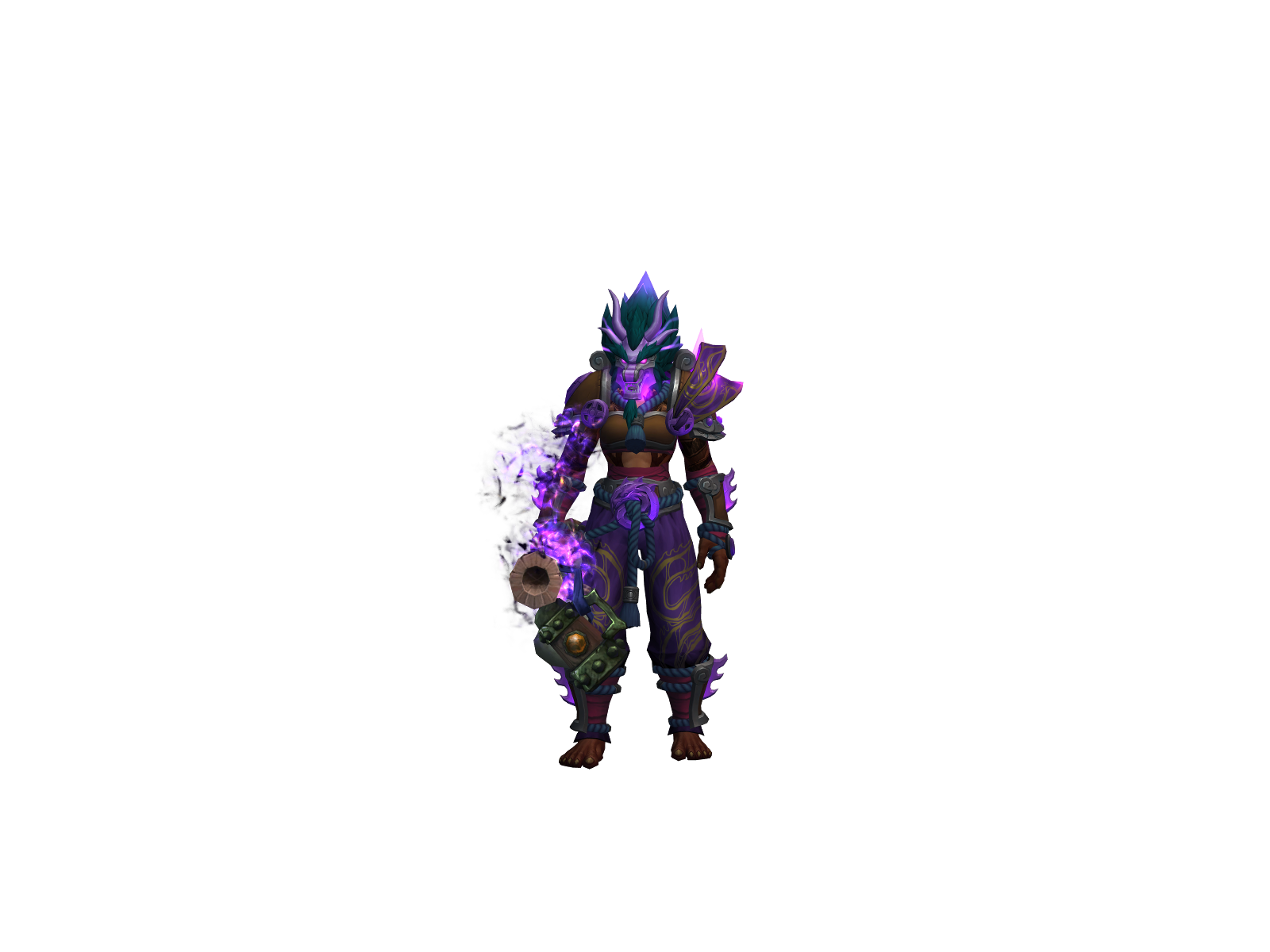 Tëkay 3D character render