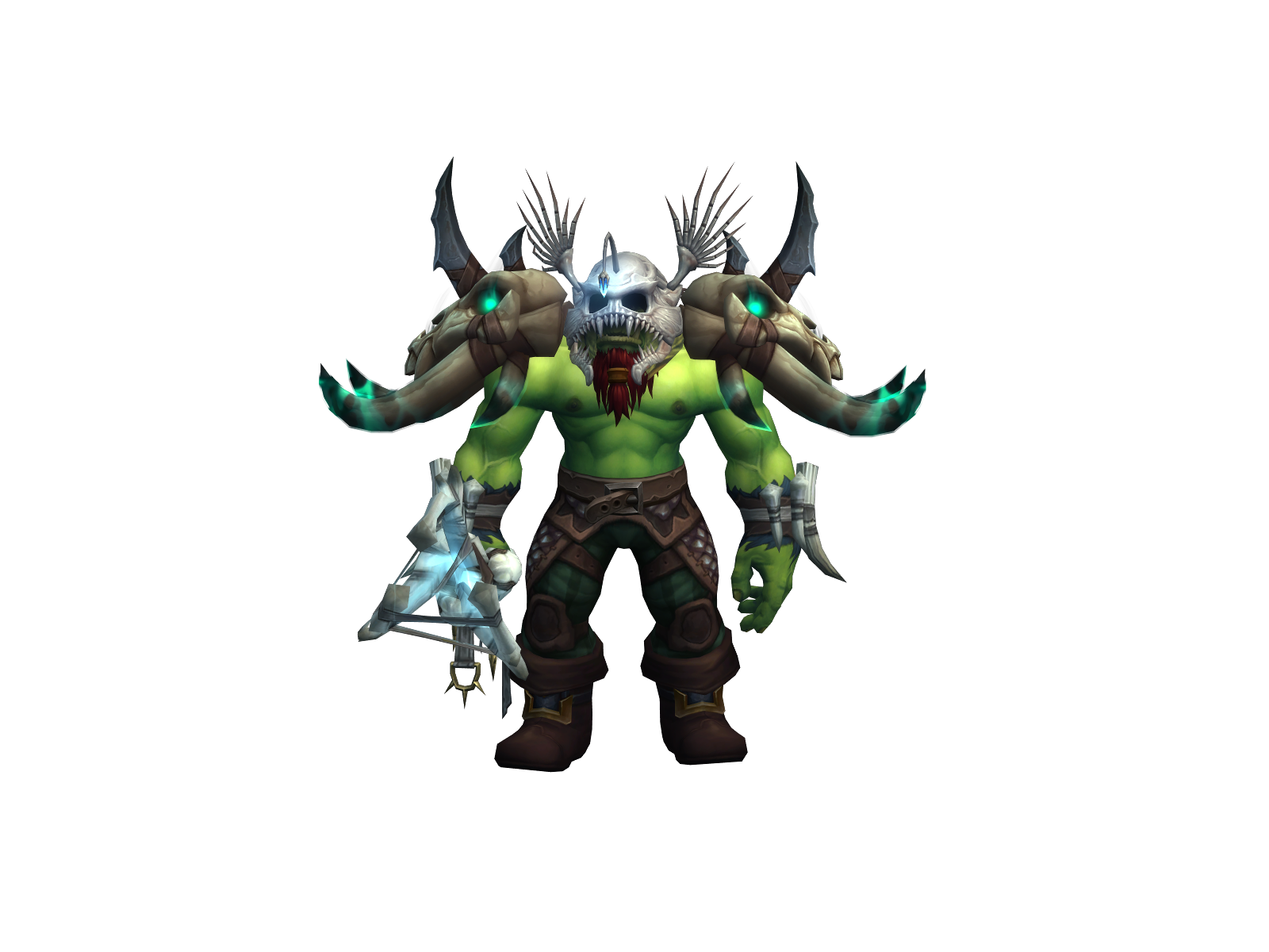 Deposteronn 3D character render