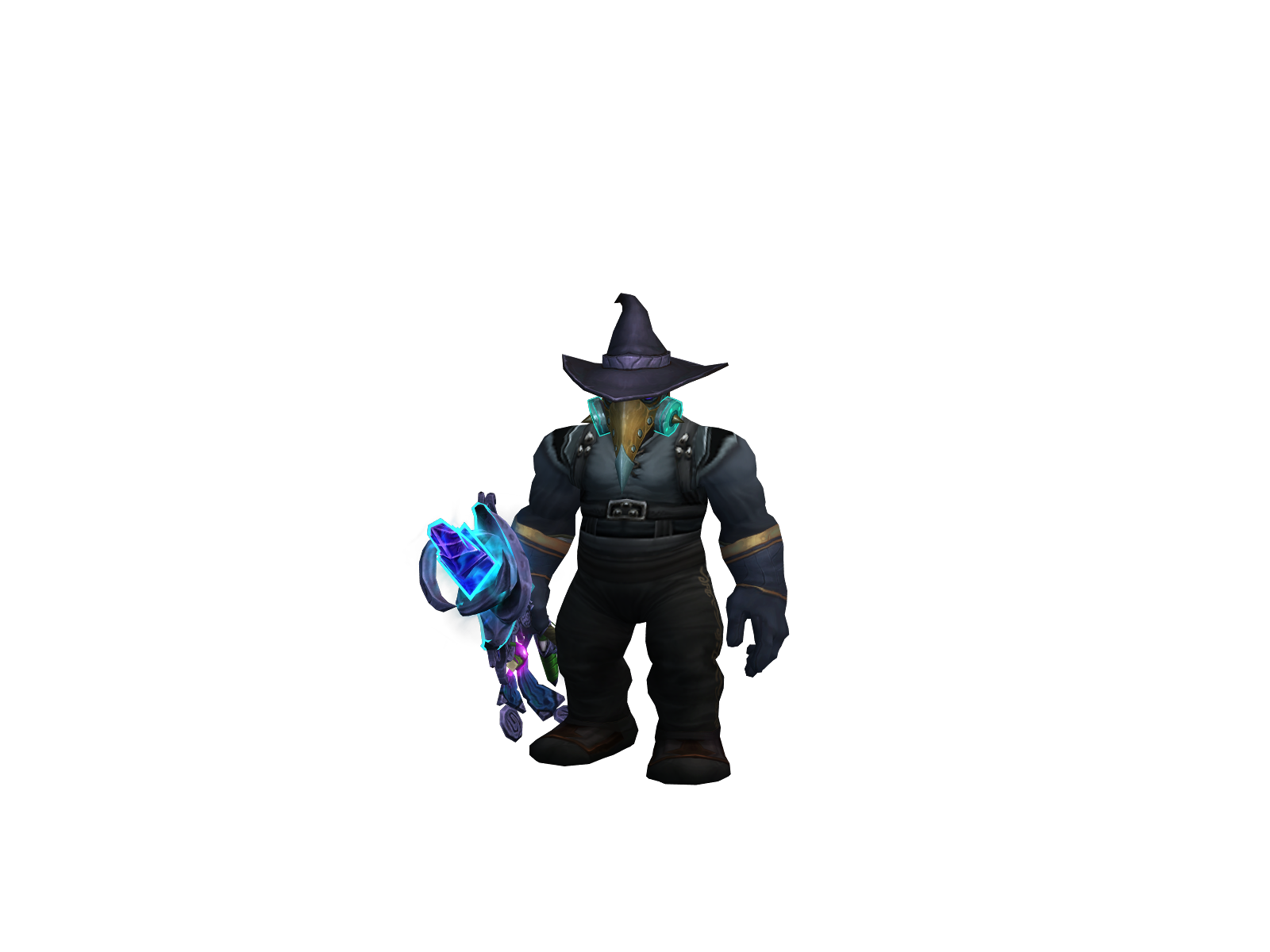 Caiomustang 3D character render