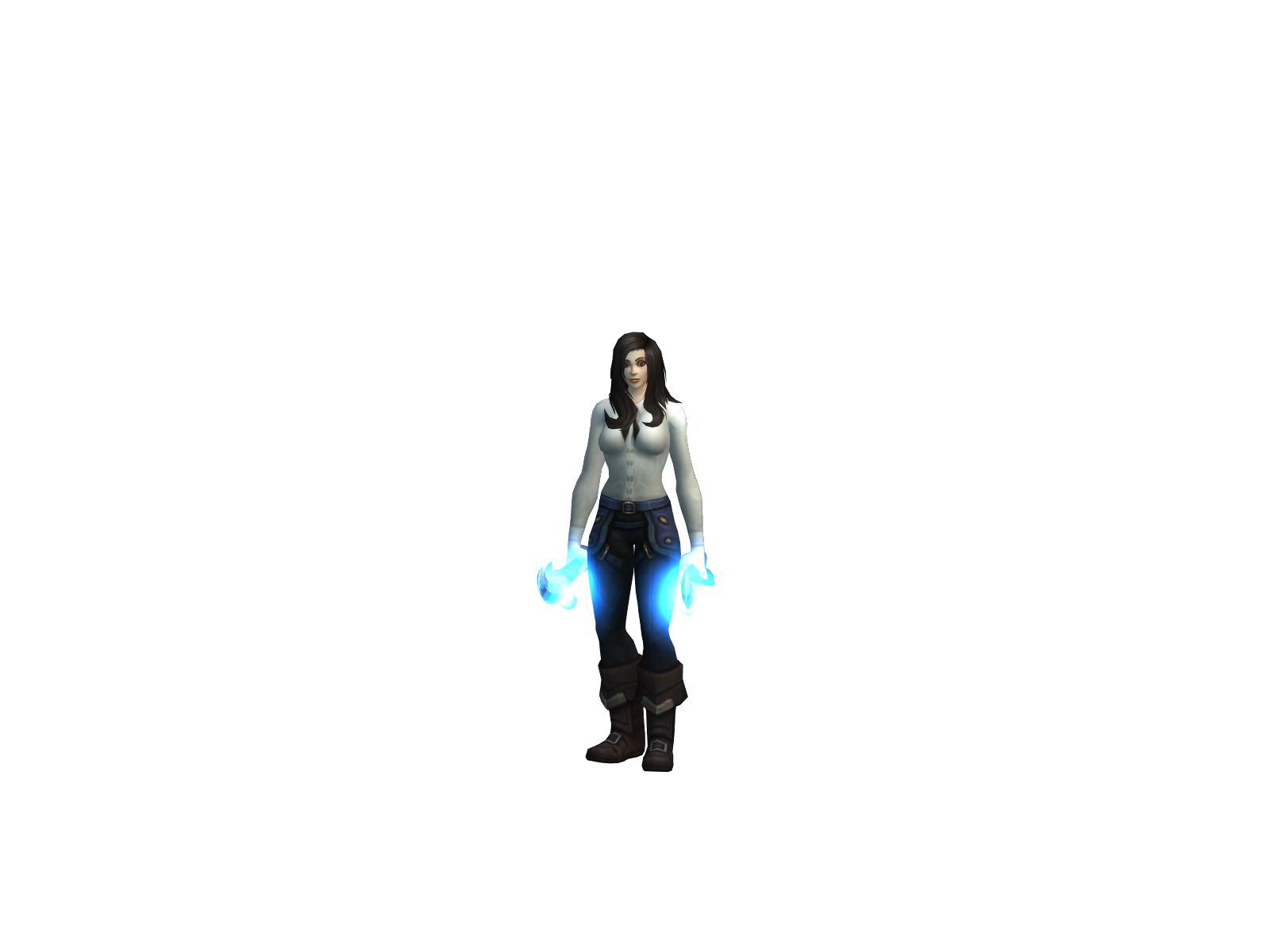 Quickhands 3D character render