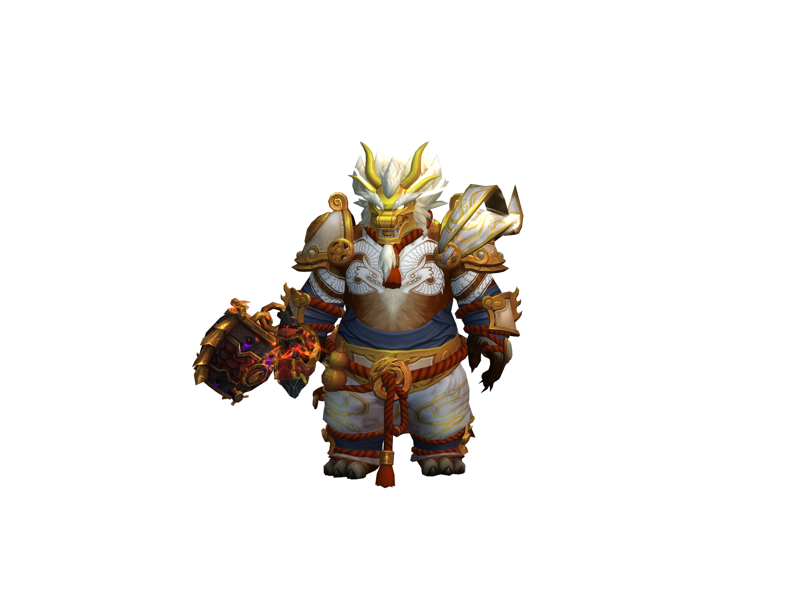 Barbabronzee 3D character render