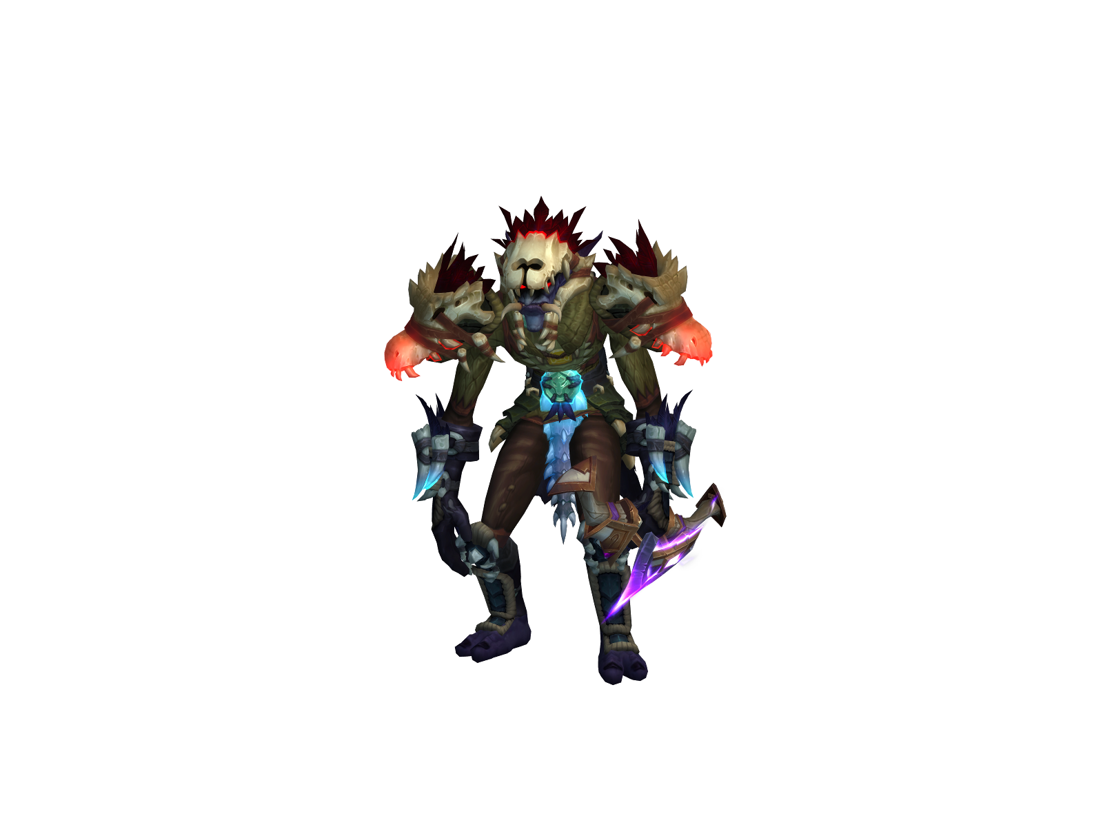 Bloodandsand 3D character render