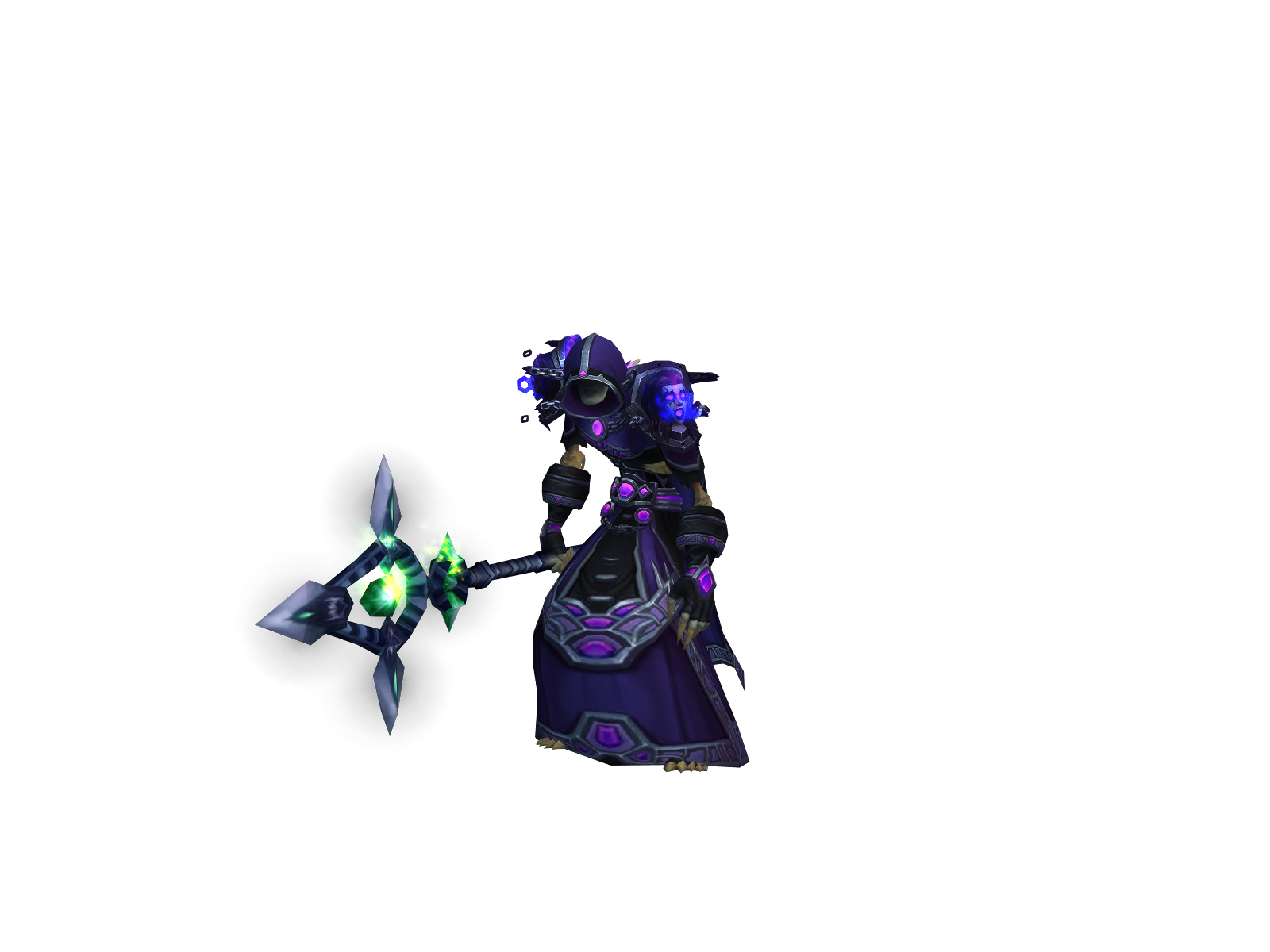 Mortivore 3D character render