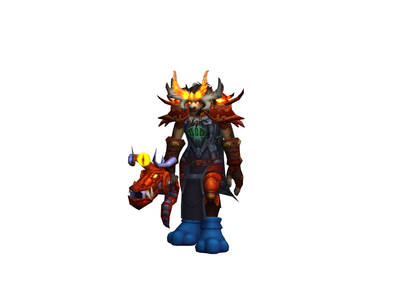 Pignofly 3D character render