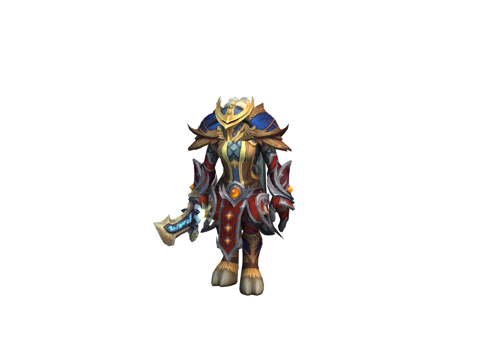 Onnakishi 3D character render
