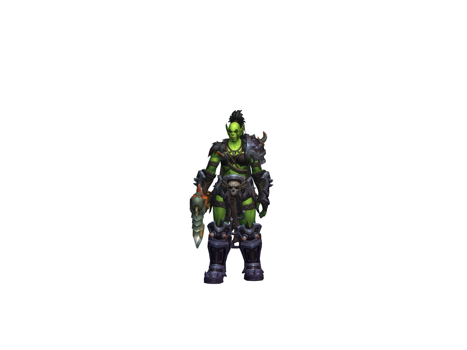 Kraggar 3D character render