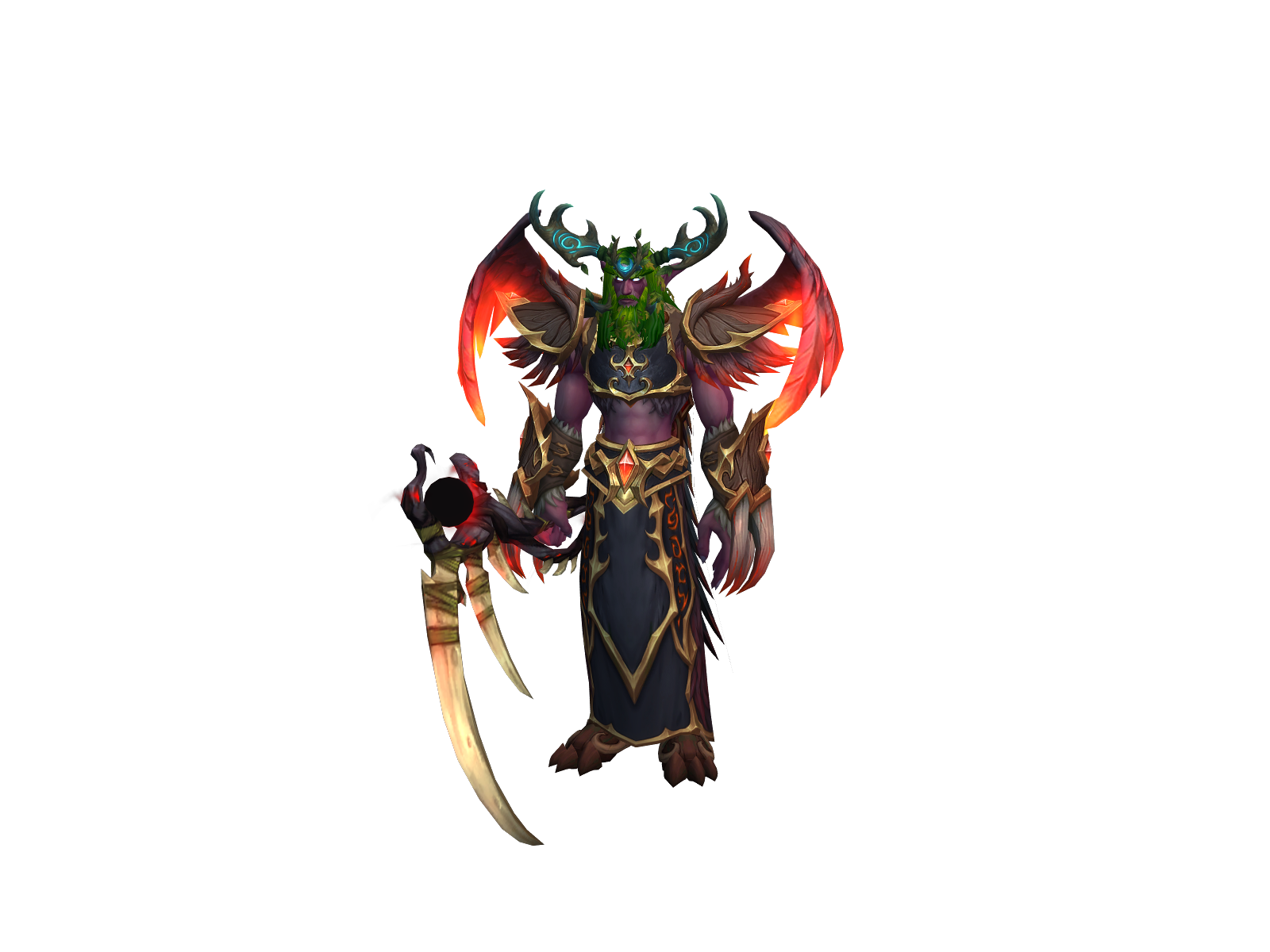 Tyrandis 3D character render