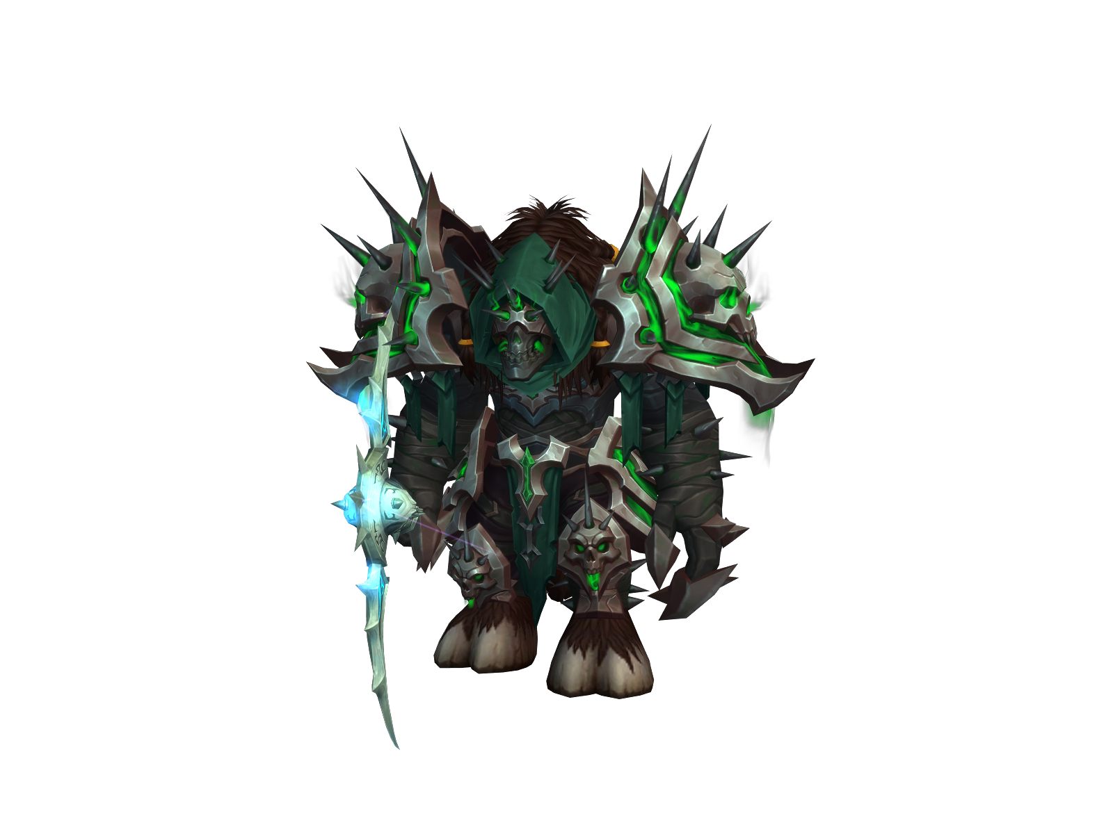 Nazgûùl 3D character render