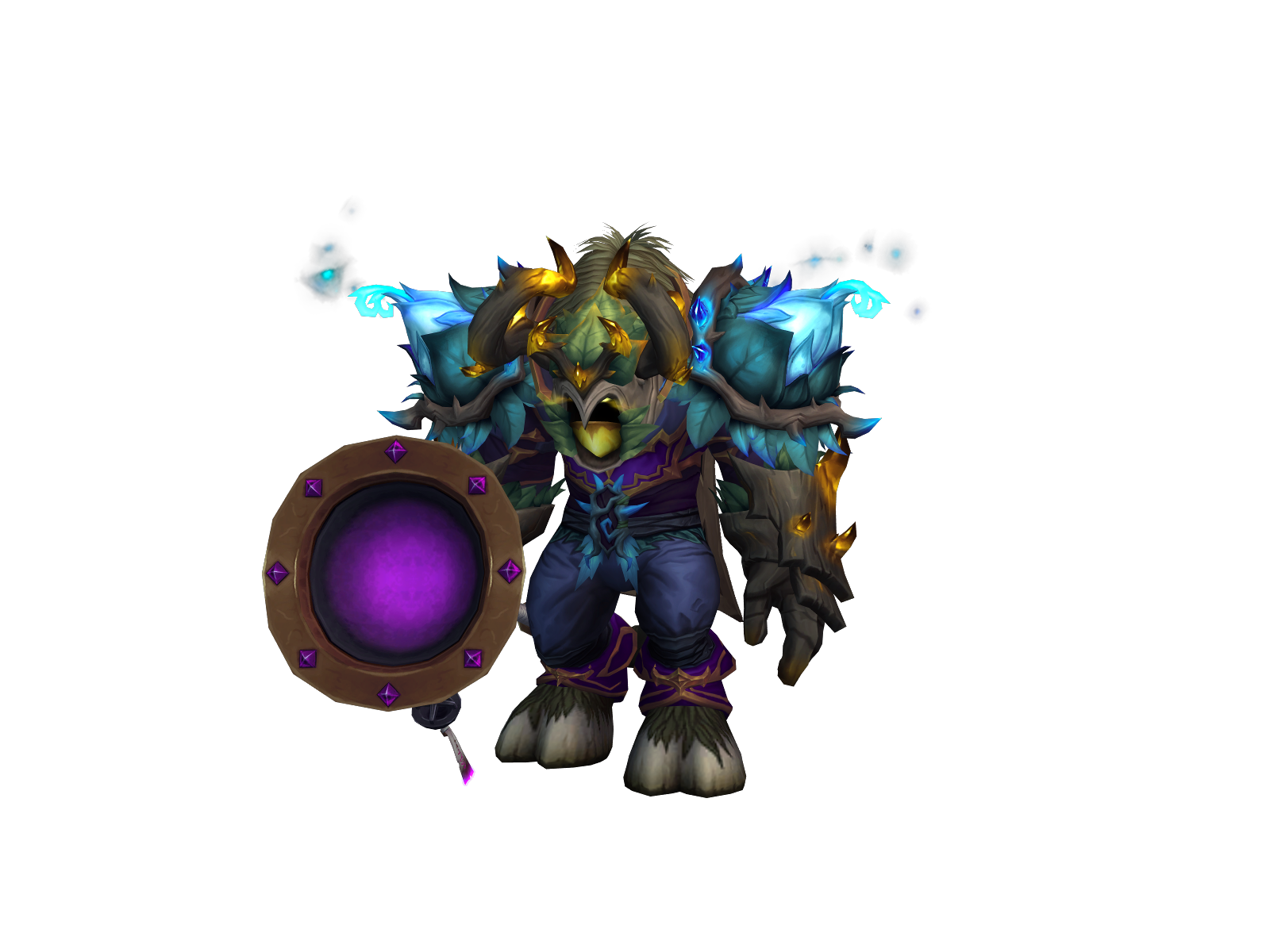 Brahmma 3D character render