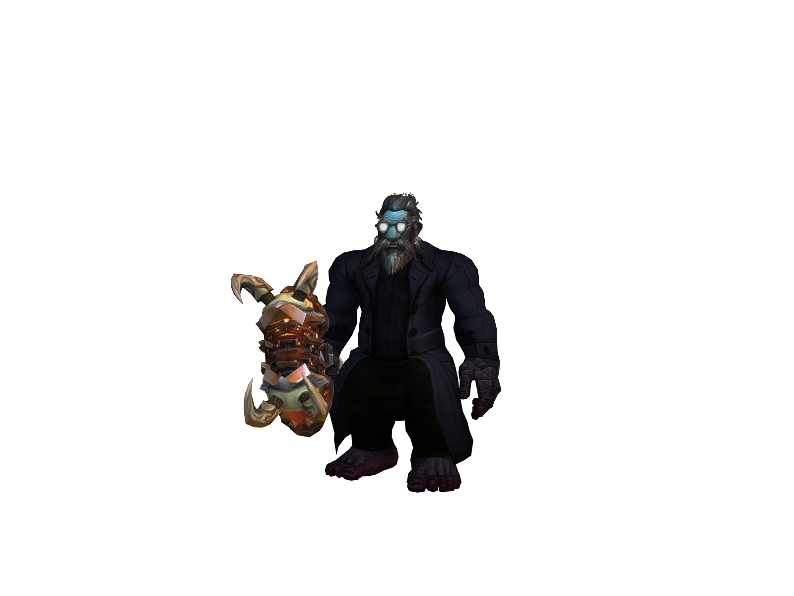 Magänis 3D character render