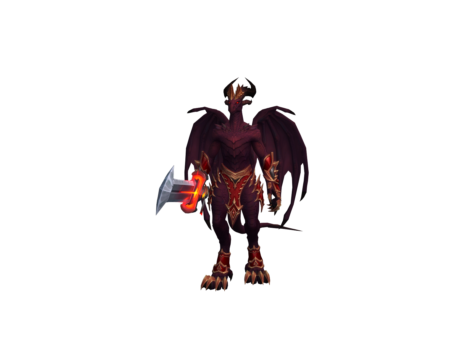 Cykthyr 3D character render
