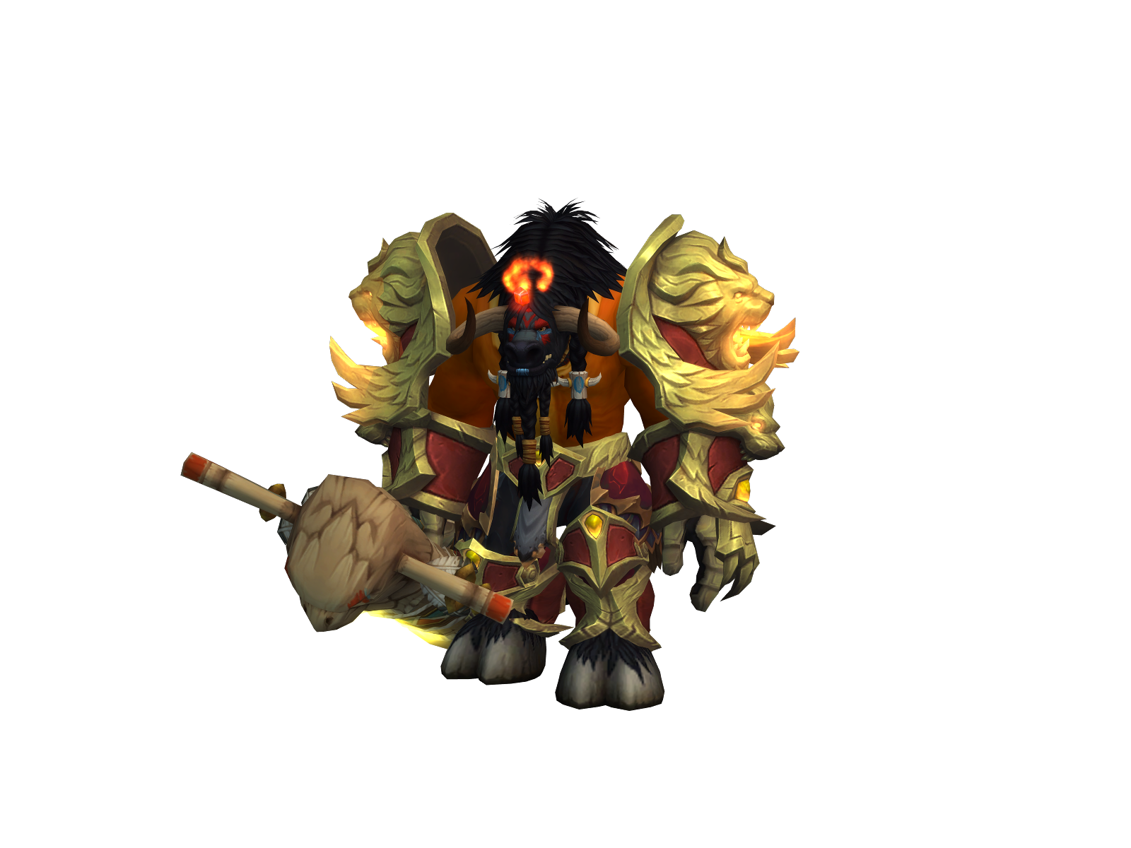 Esckanor 3D character render