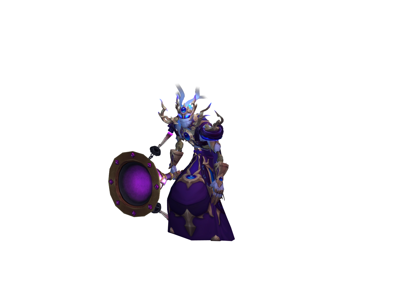 Grindevaldo 3D character render