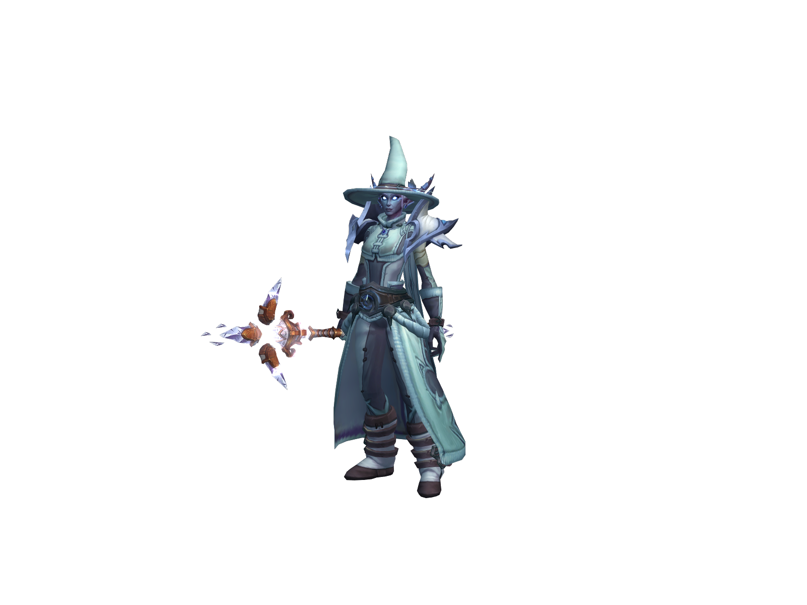 Mágo 3D character render