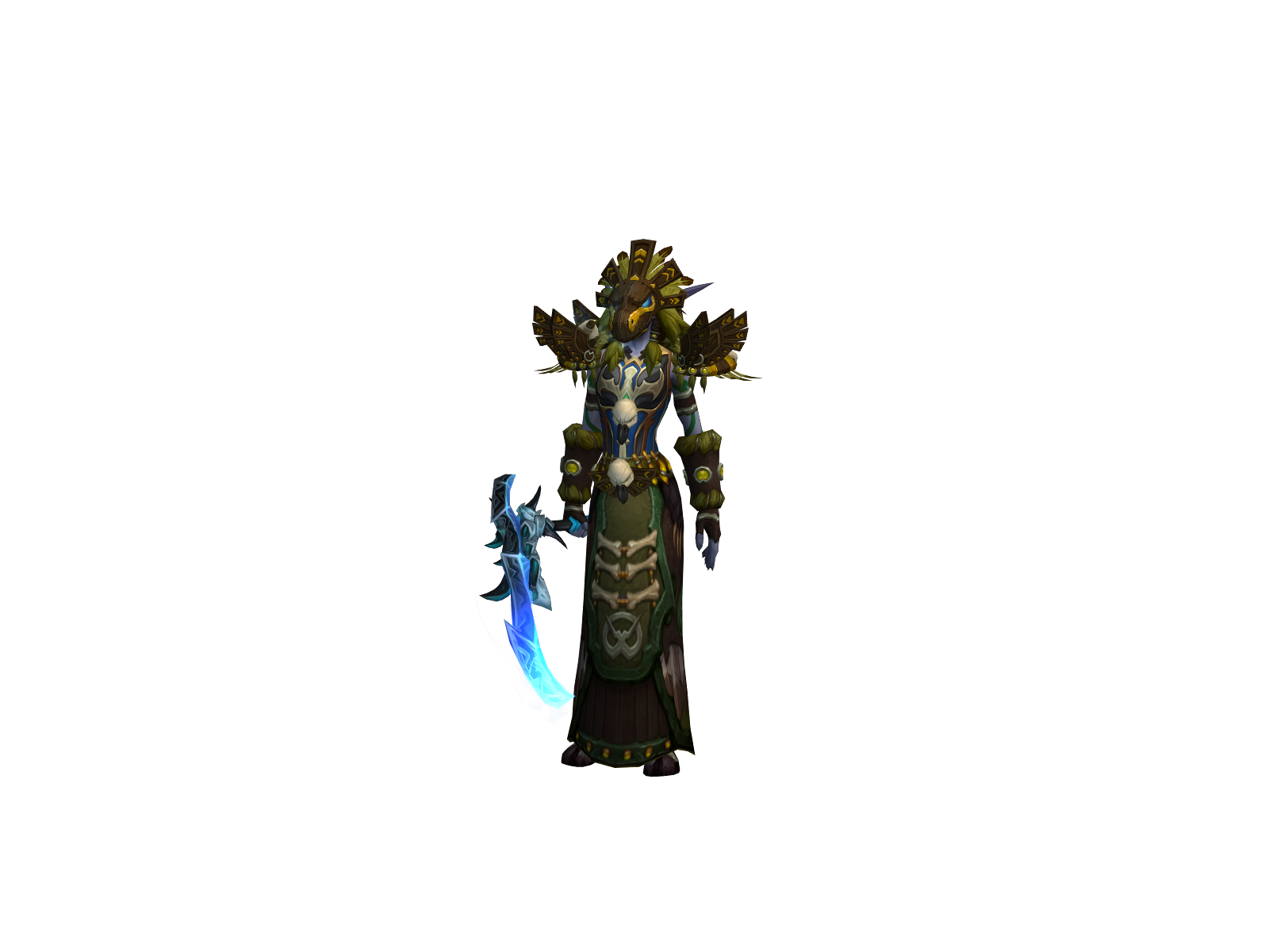 Nubaleaf 3D character render