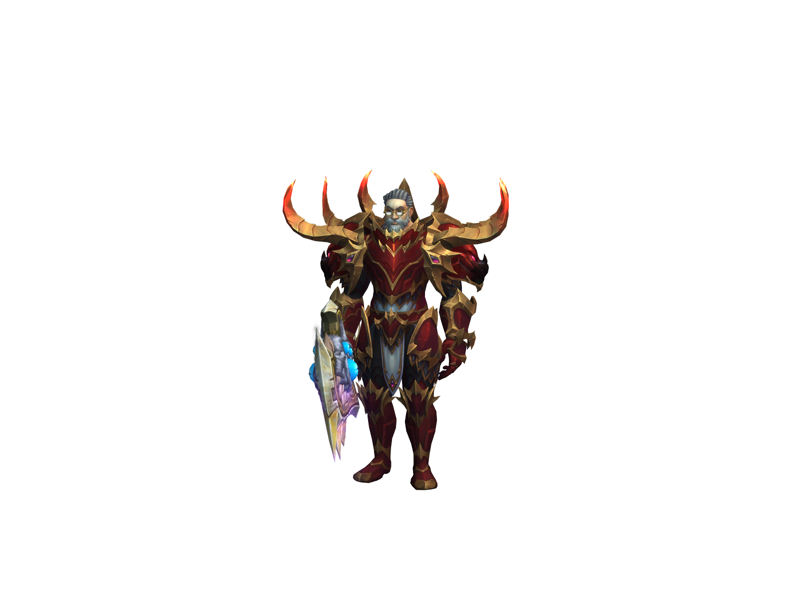 Frontier 3D character render