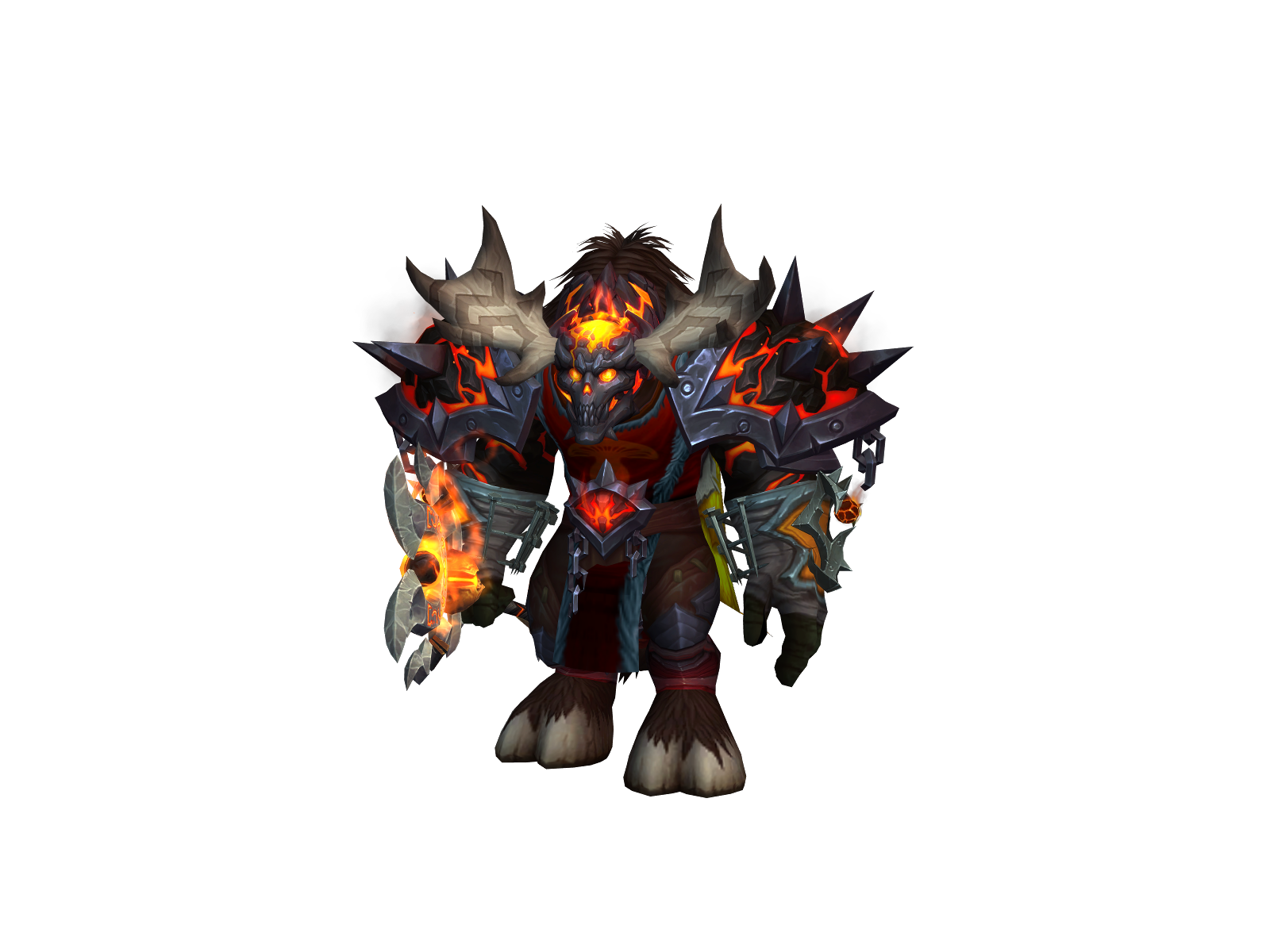 Combustãod 3D character render