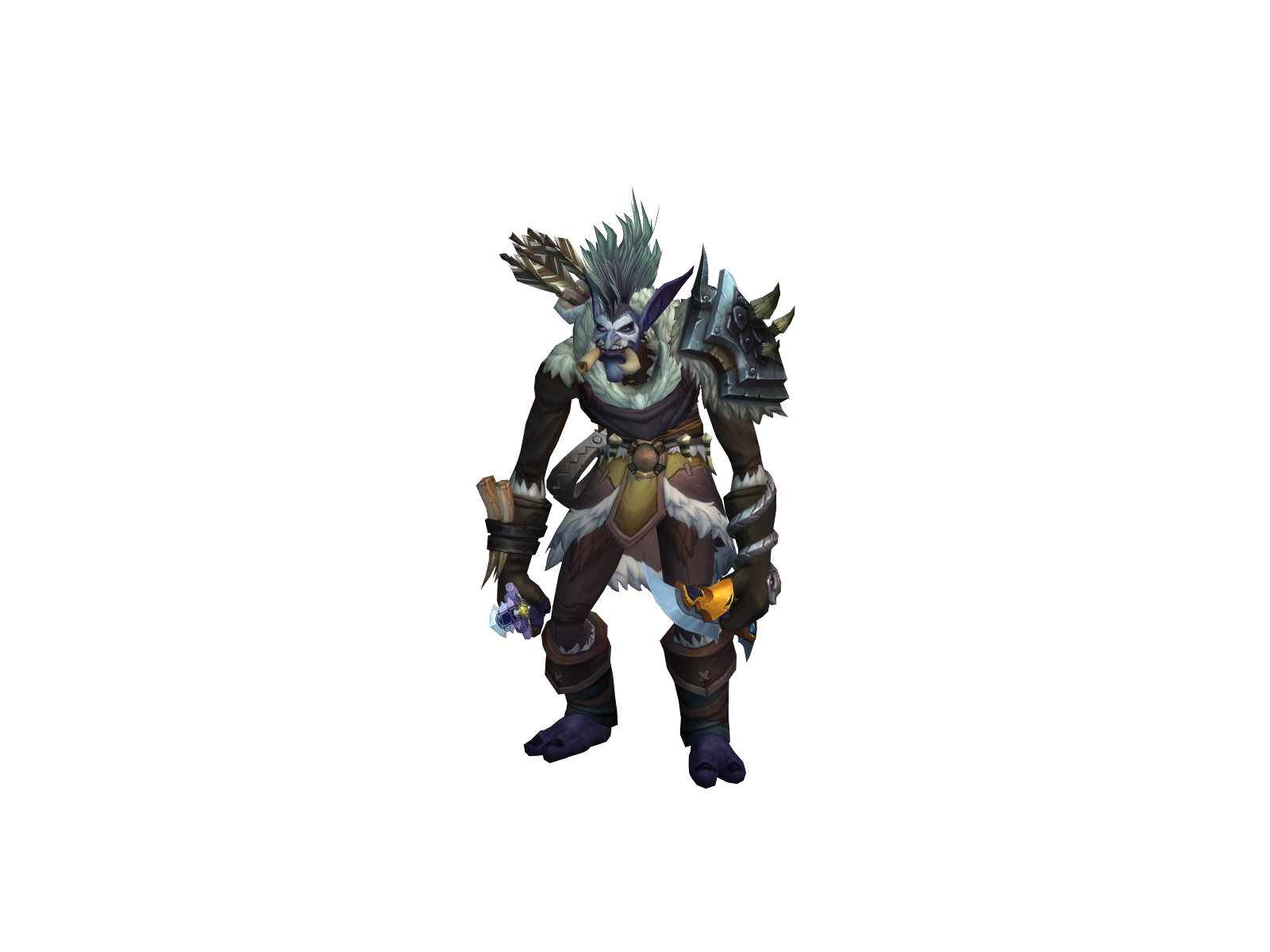 Rhyss 3D character render