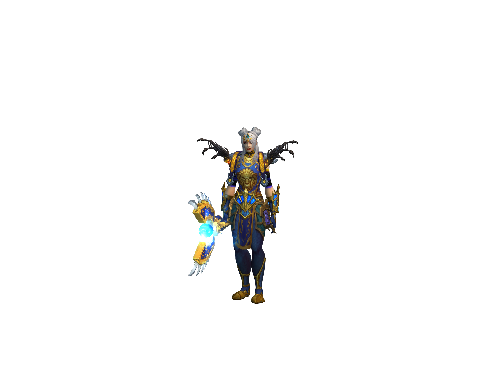 Priestiosa 3D character render