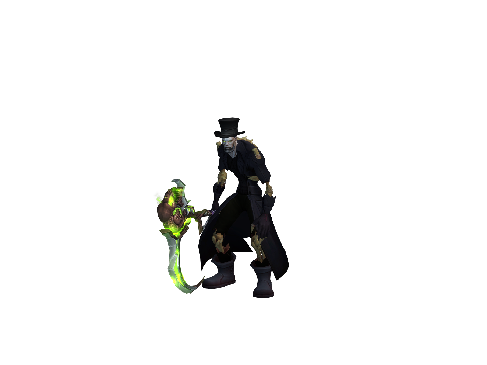 Soulshards 3D character render