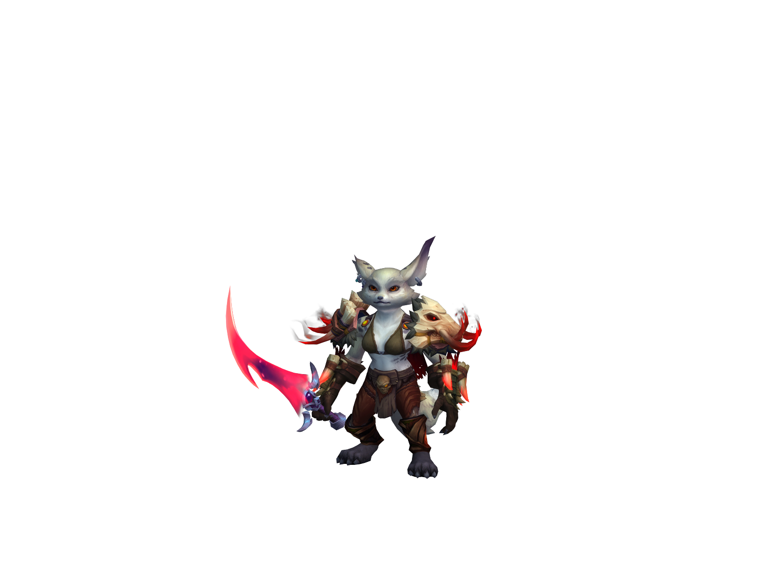 Kikiara 3D character render