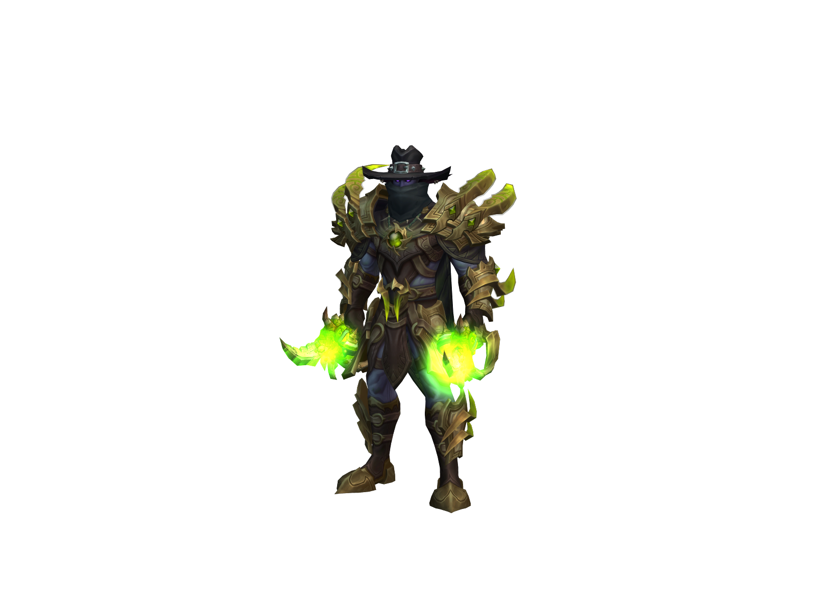 Umbralamina 3D character render