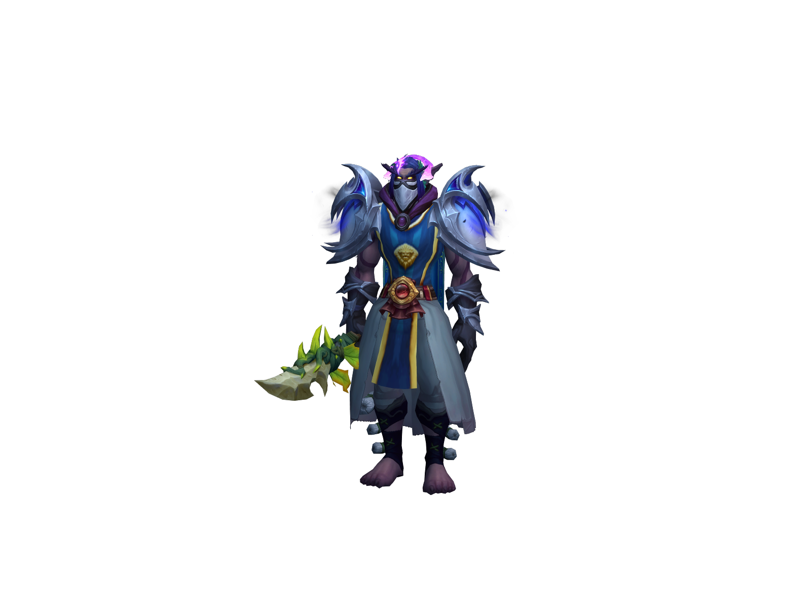 Zepon 3D character render