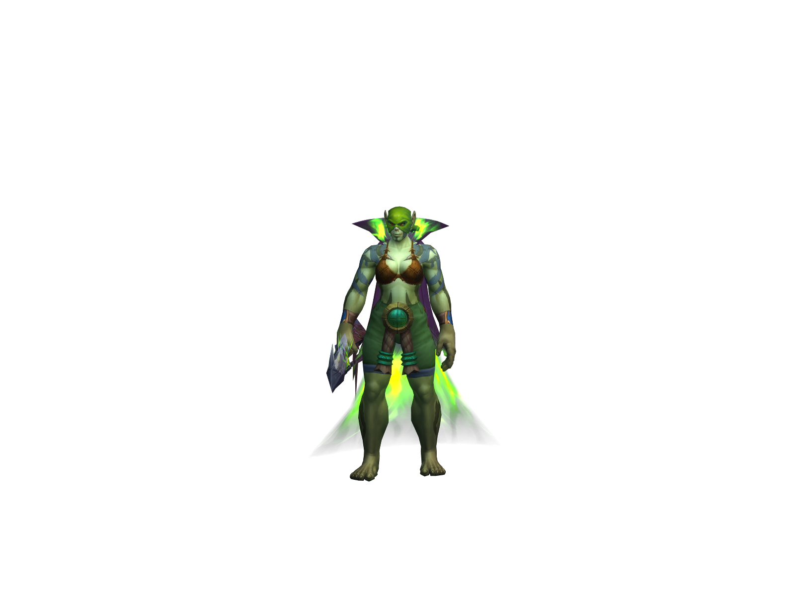 Monklol 3D character render