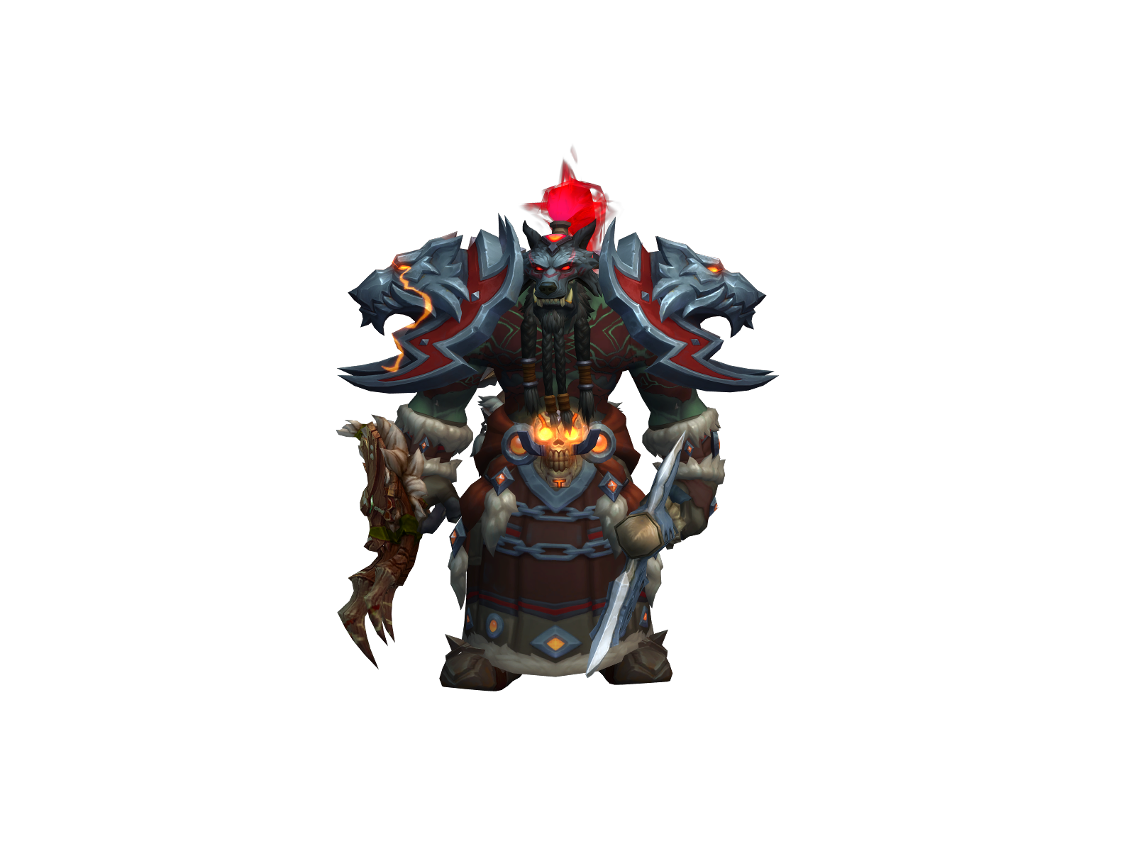 Skylet 3D character render