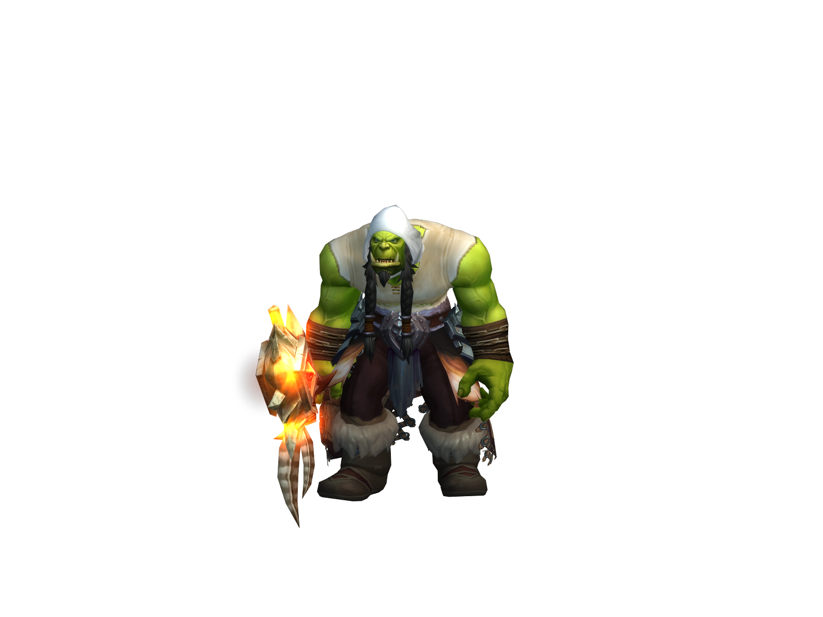Paperas 3D character render
