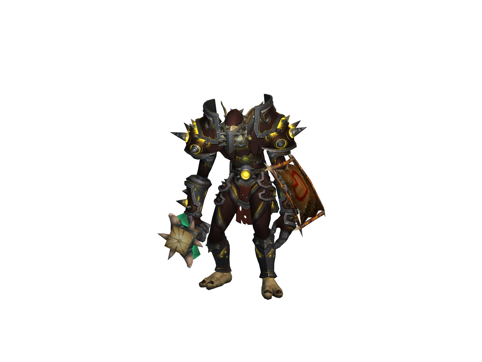 Overplates 3D character render