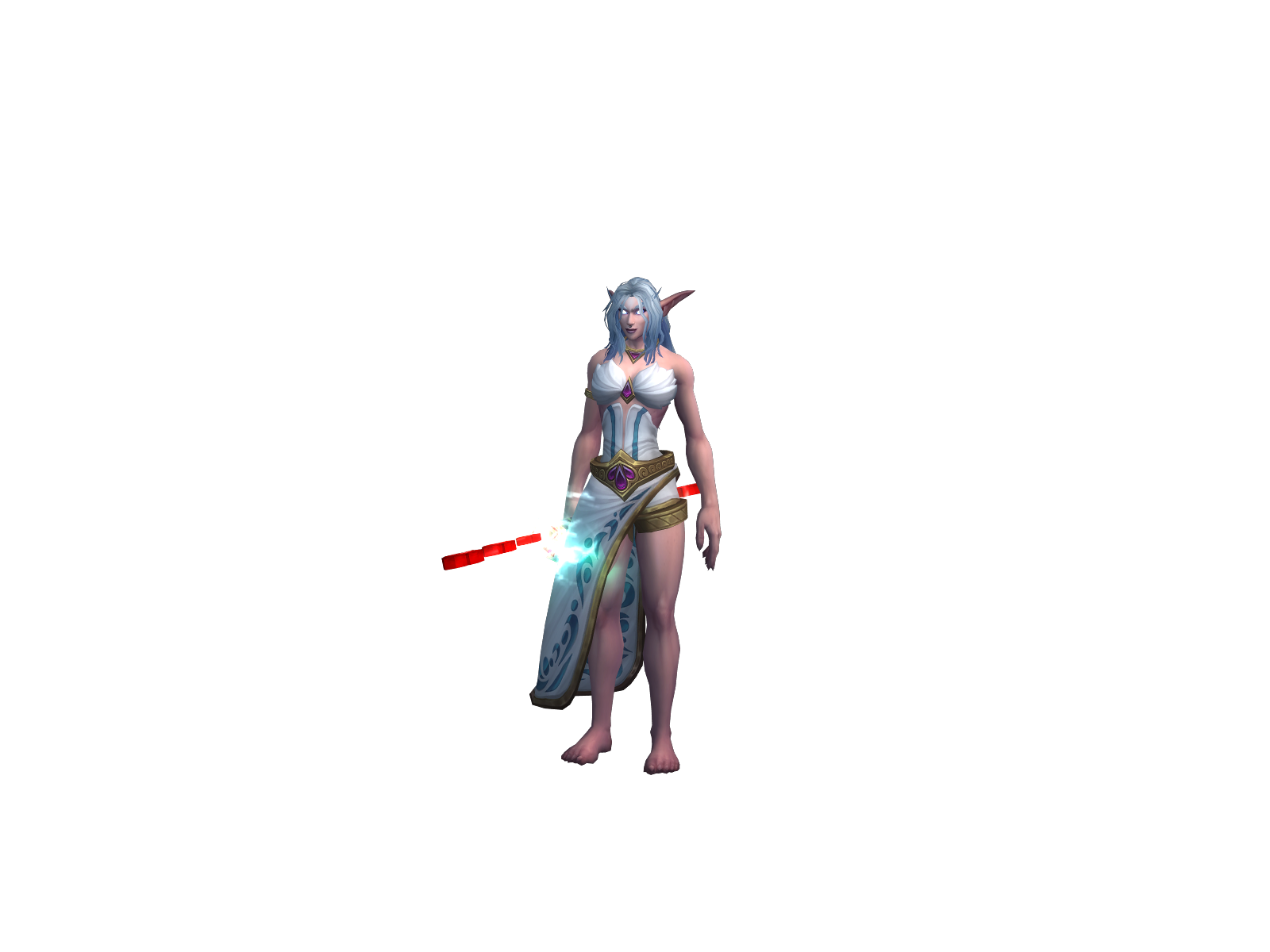 Drínda 3D character render