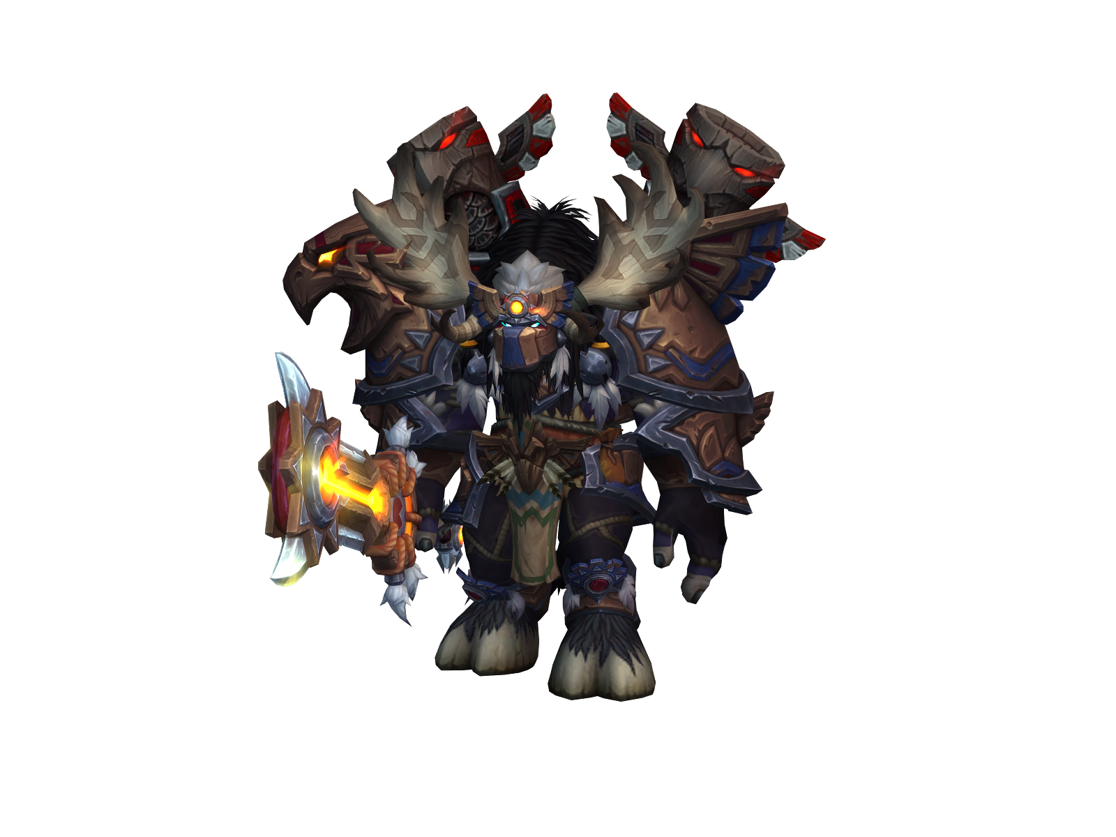 Ermanotruta 3D character render