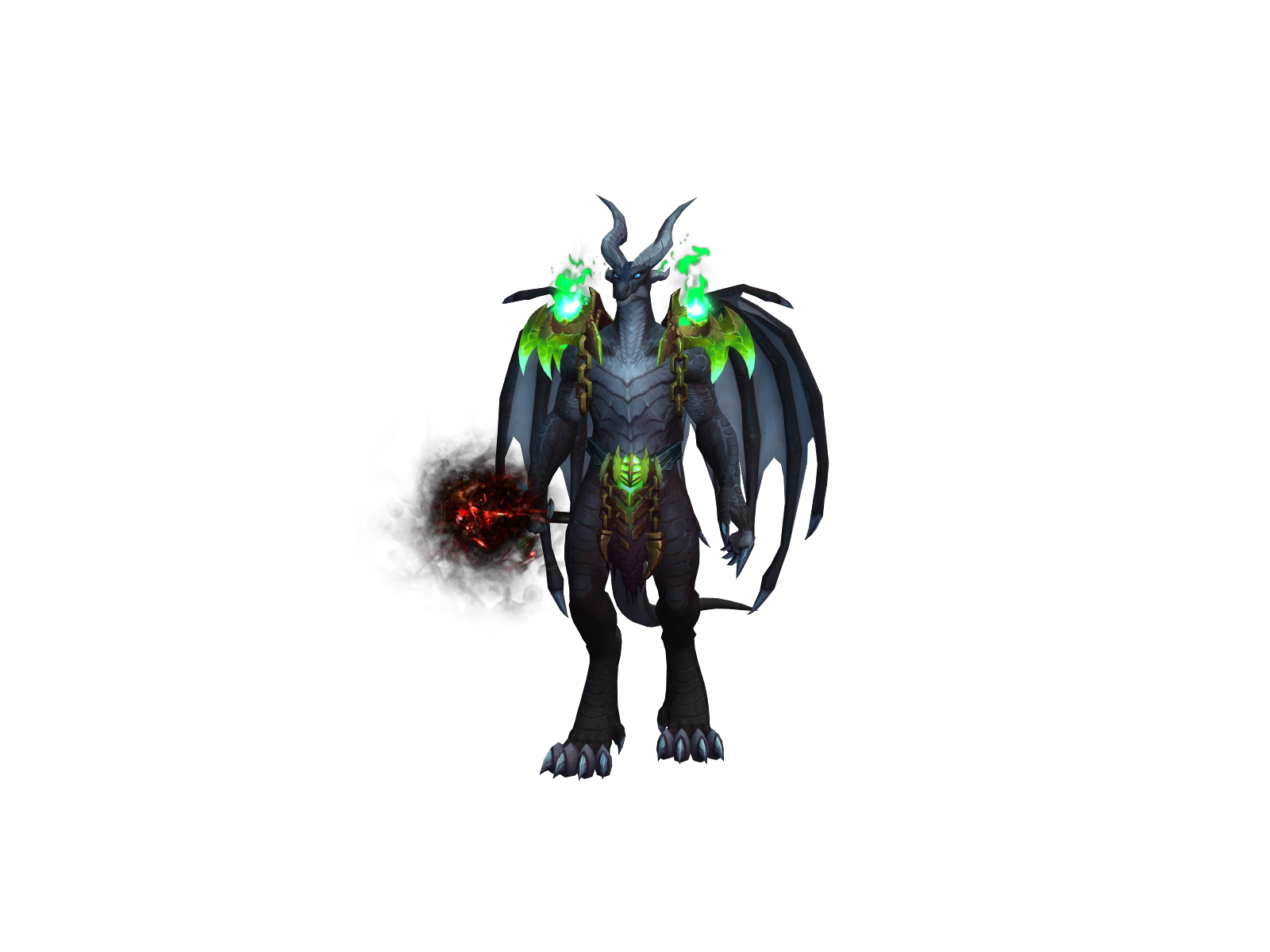 Threvus 3D character render