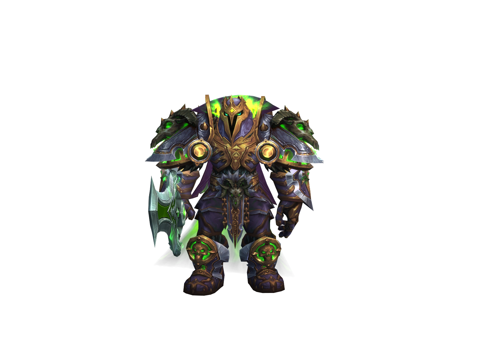 Dkborn 3D character render