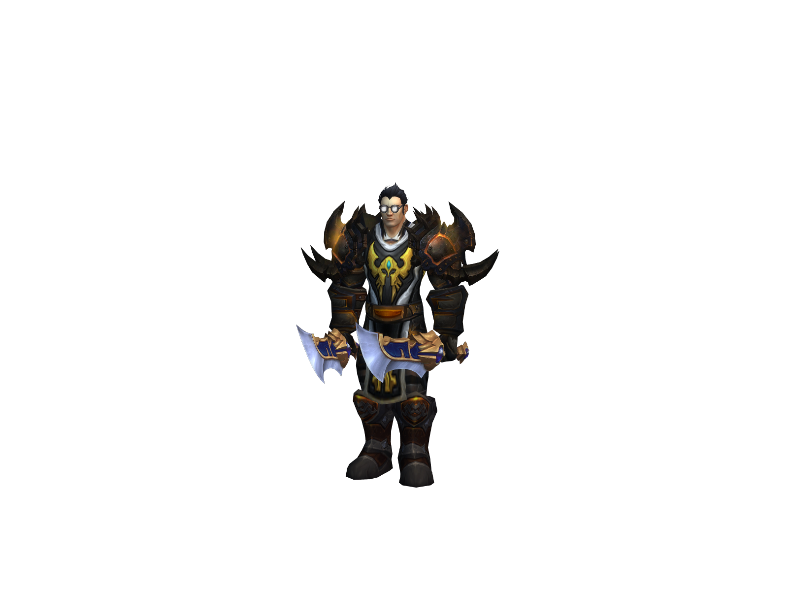 Azkron 3D character render