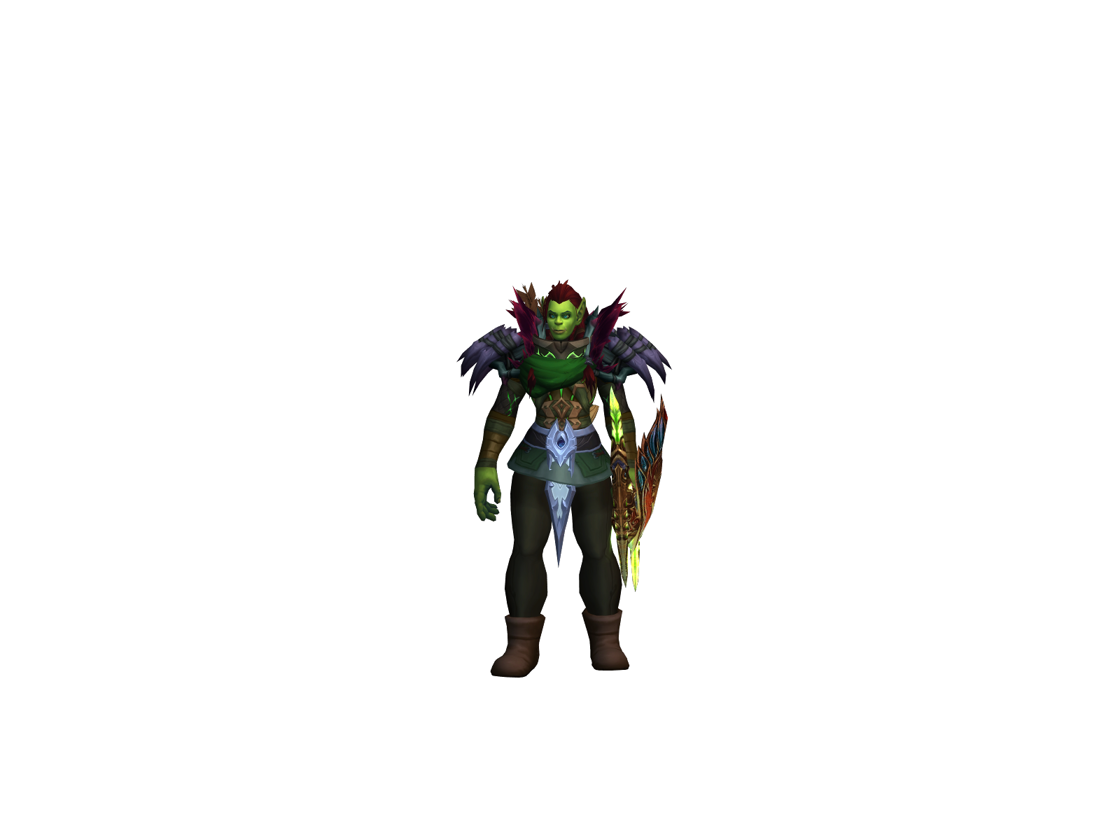 Årcher 3D character render