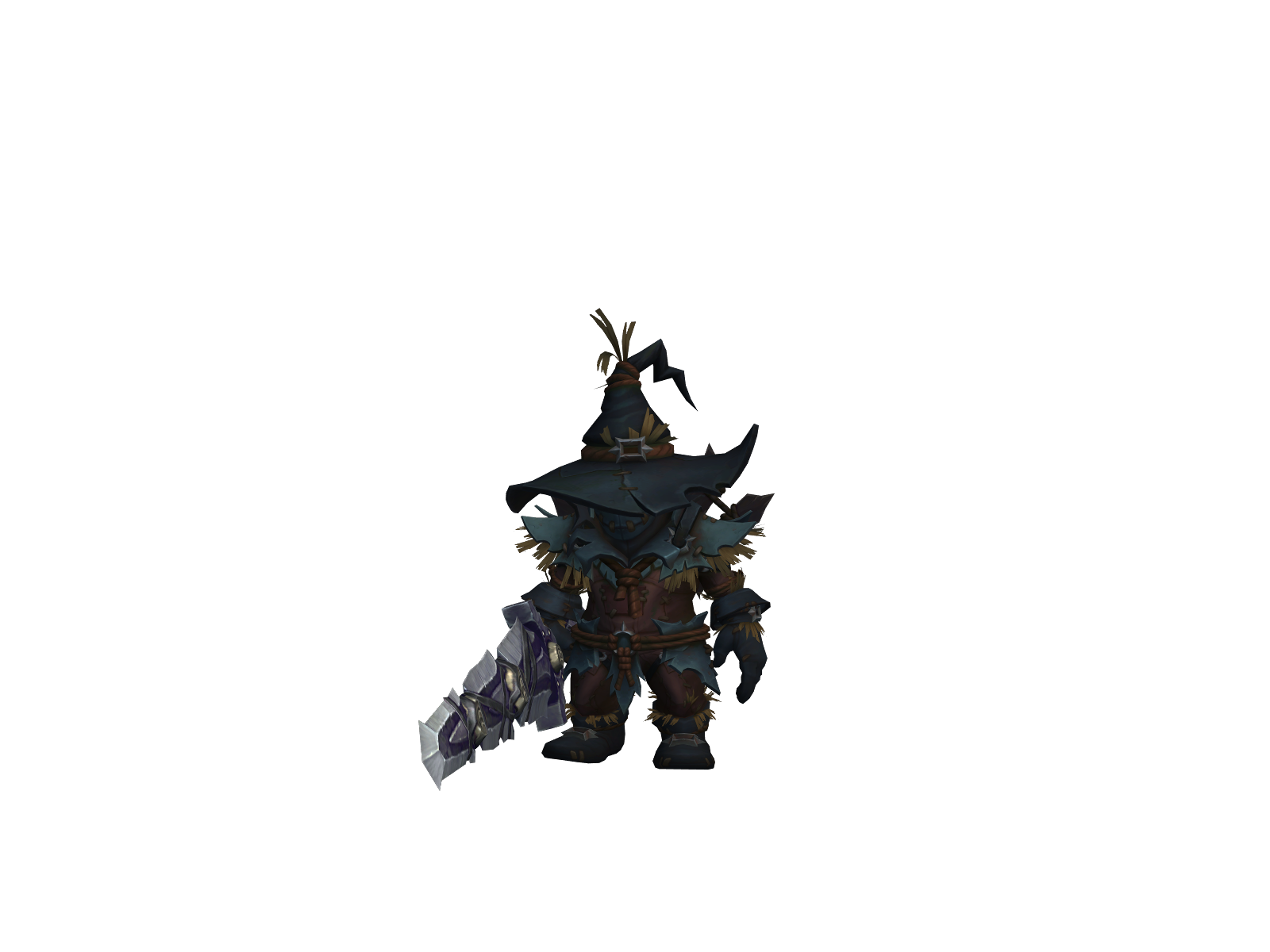 Ahnom 3D character render