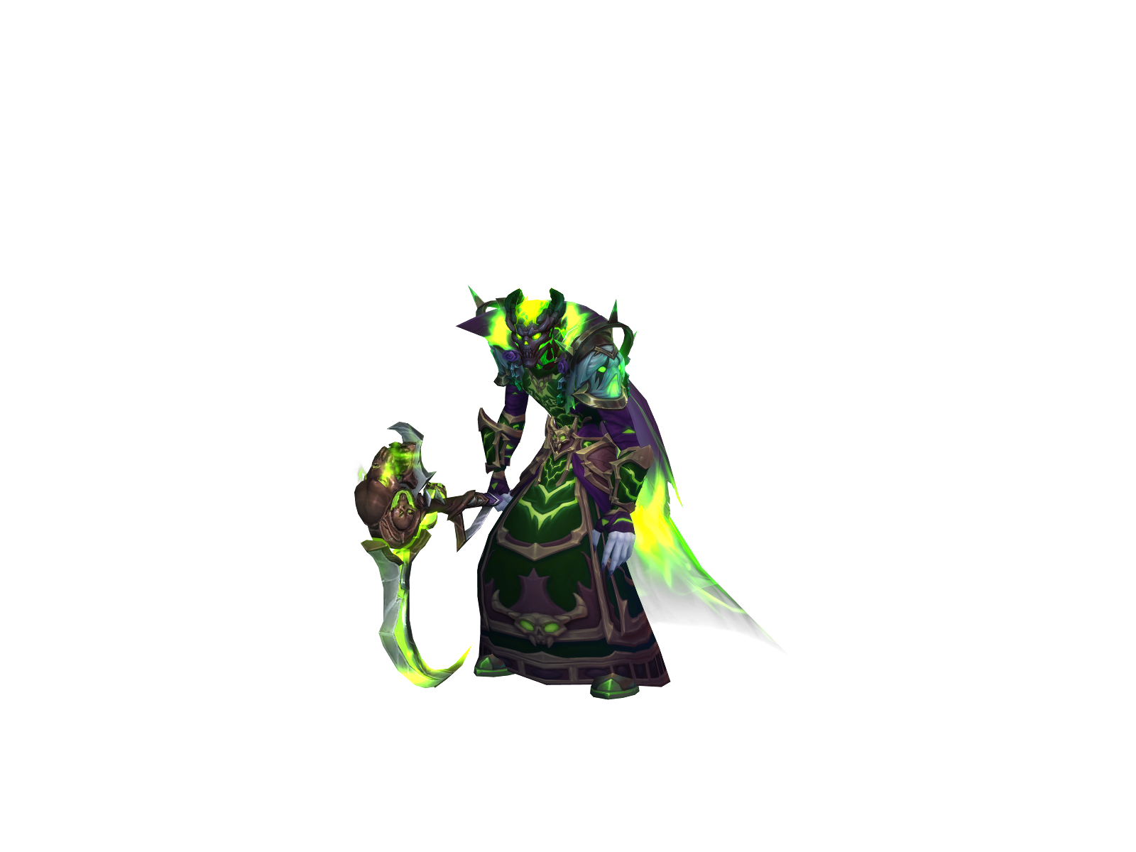 Ceífador 3D character render