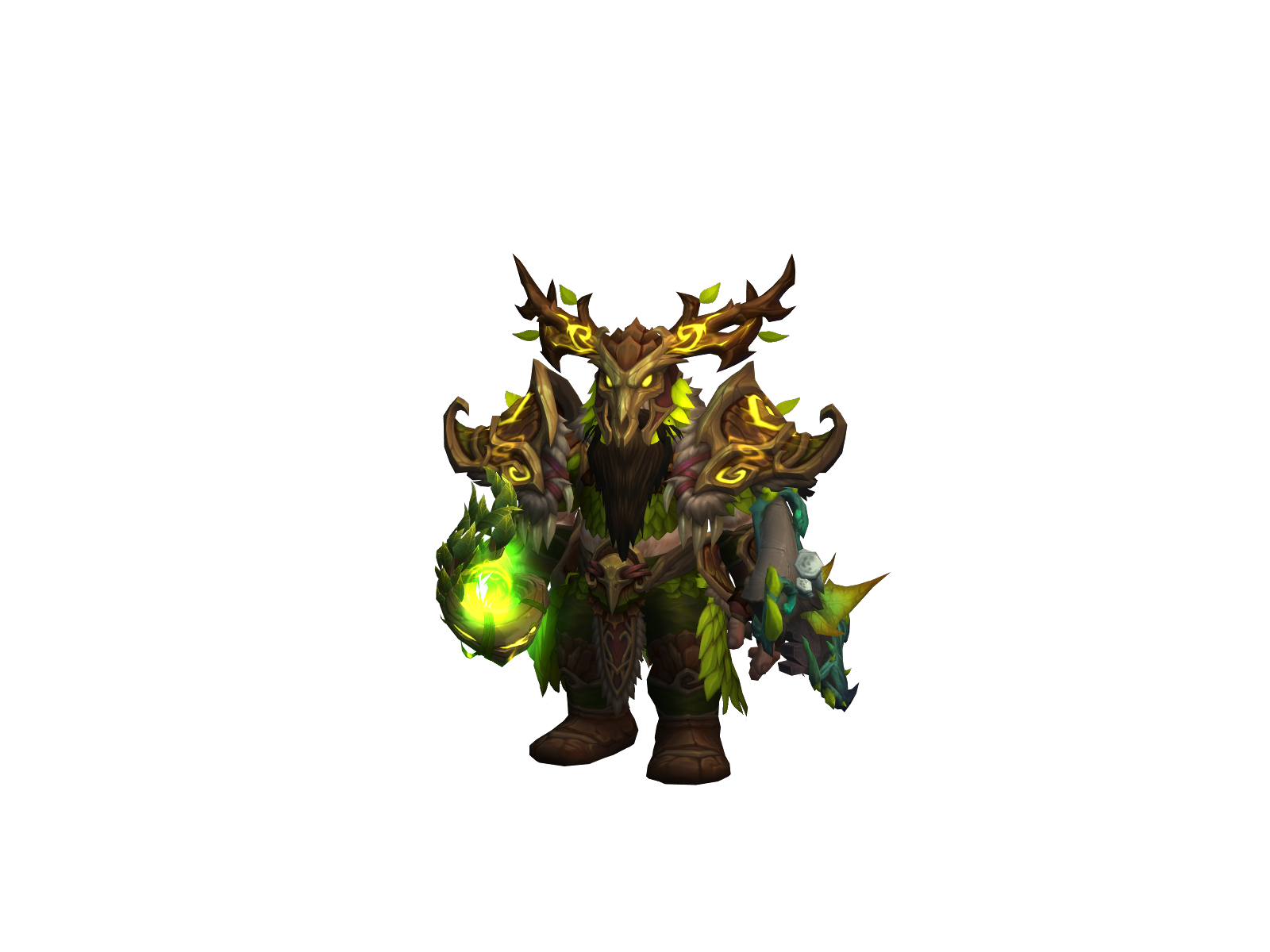 Leechuck 3D character render