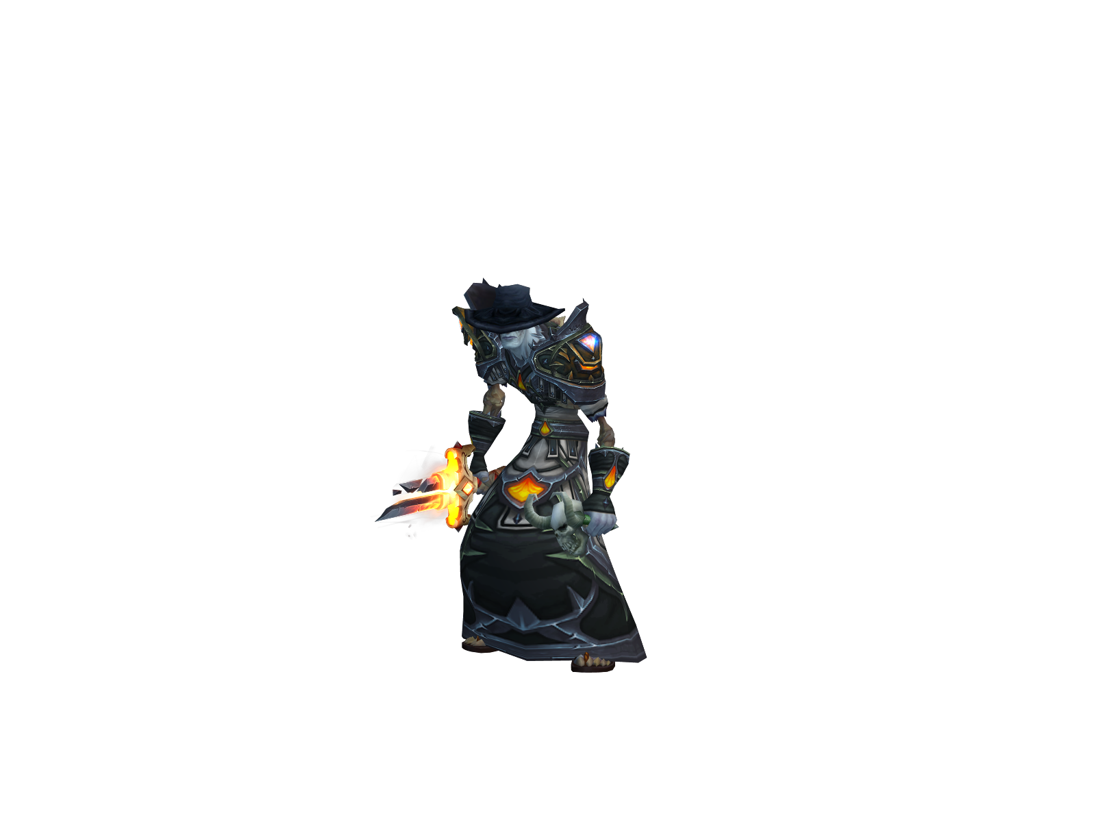 Ledzepil 3D character render