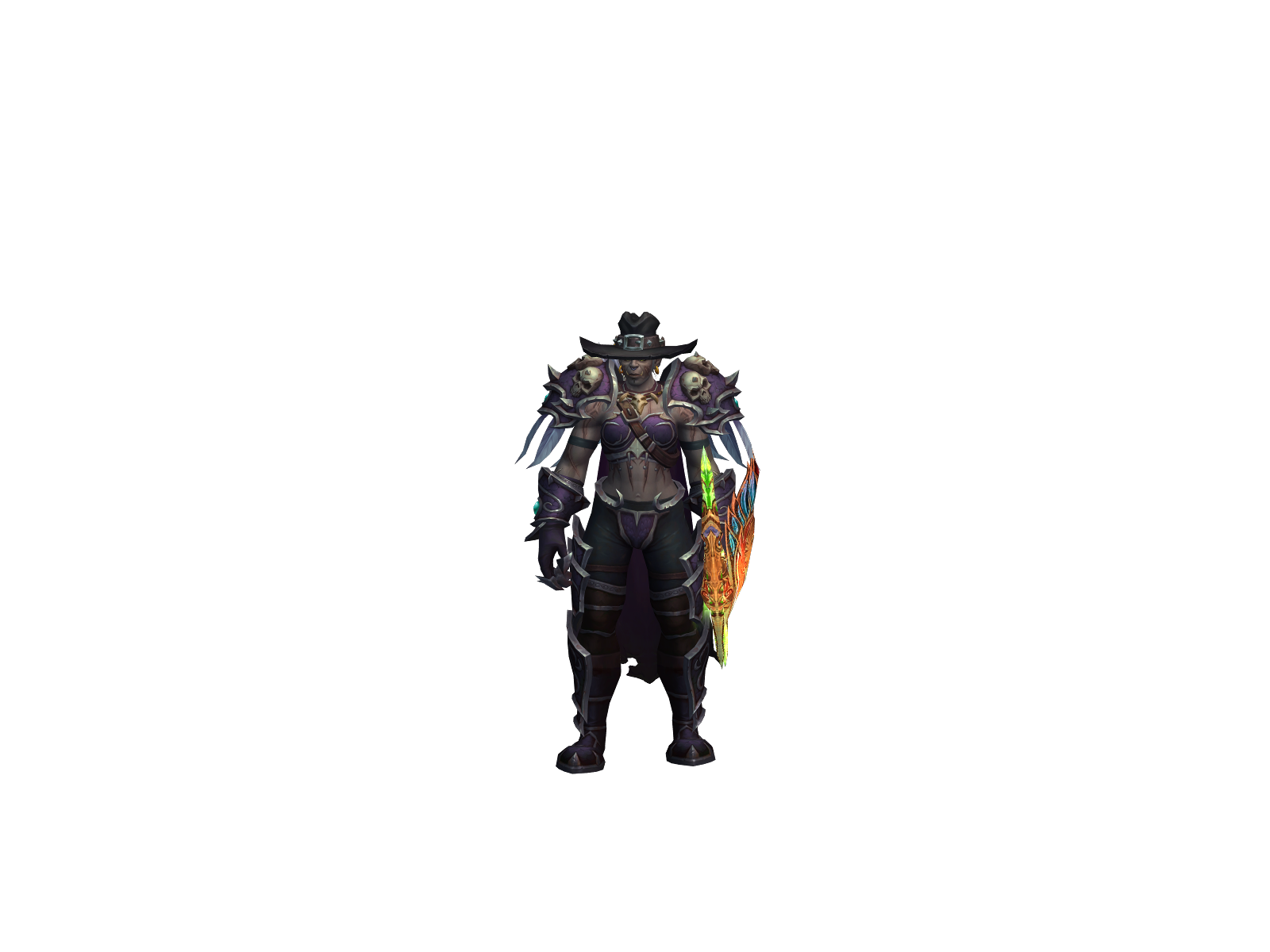 Calanguete 3D character render