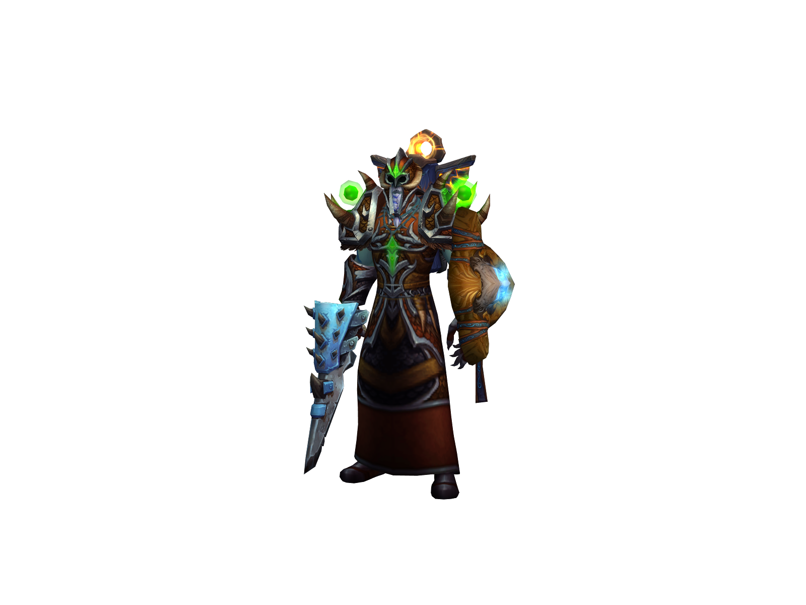 Zodah 3D character render