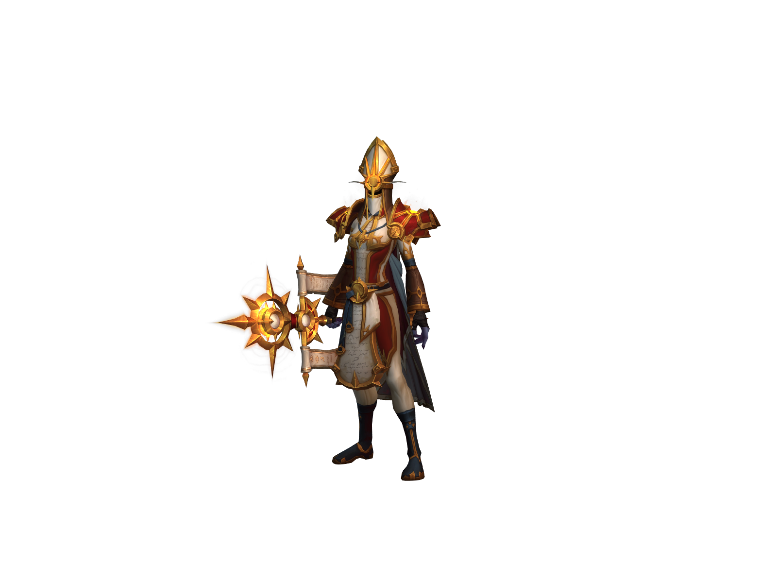 Pipa 3D character render