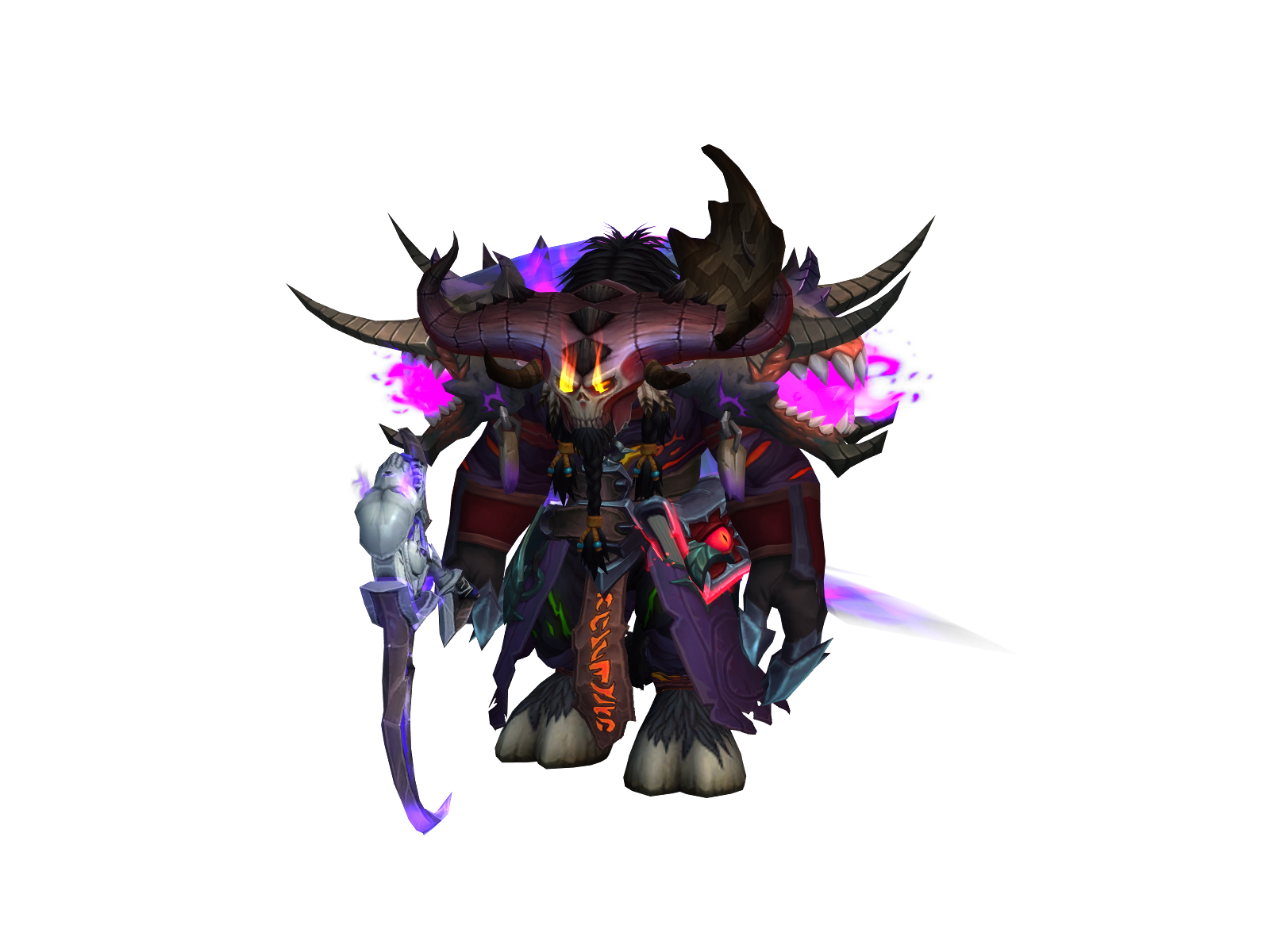 Lockfang 3D character render